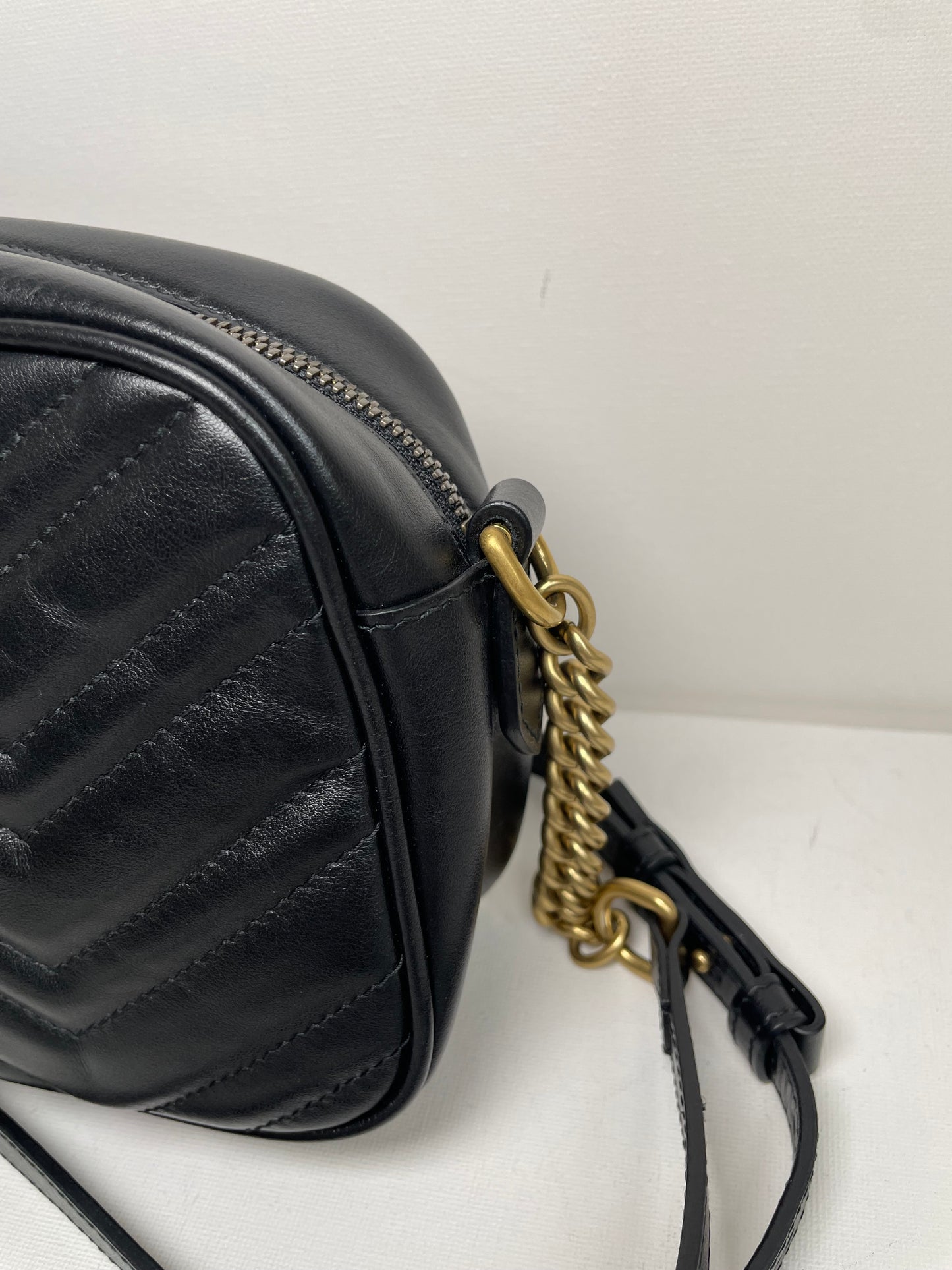 Preloved Gucci Marmont Shoulder Bag, Small