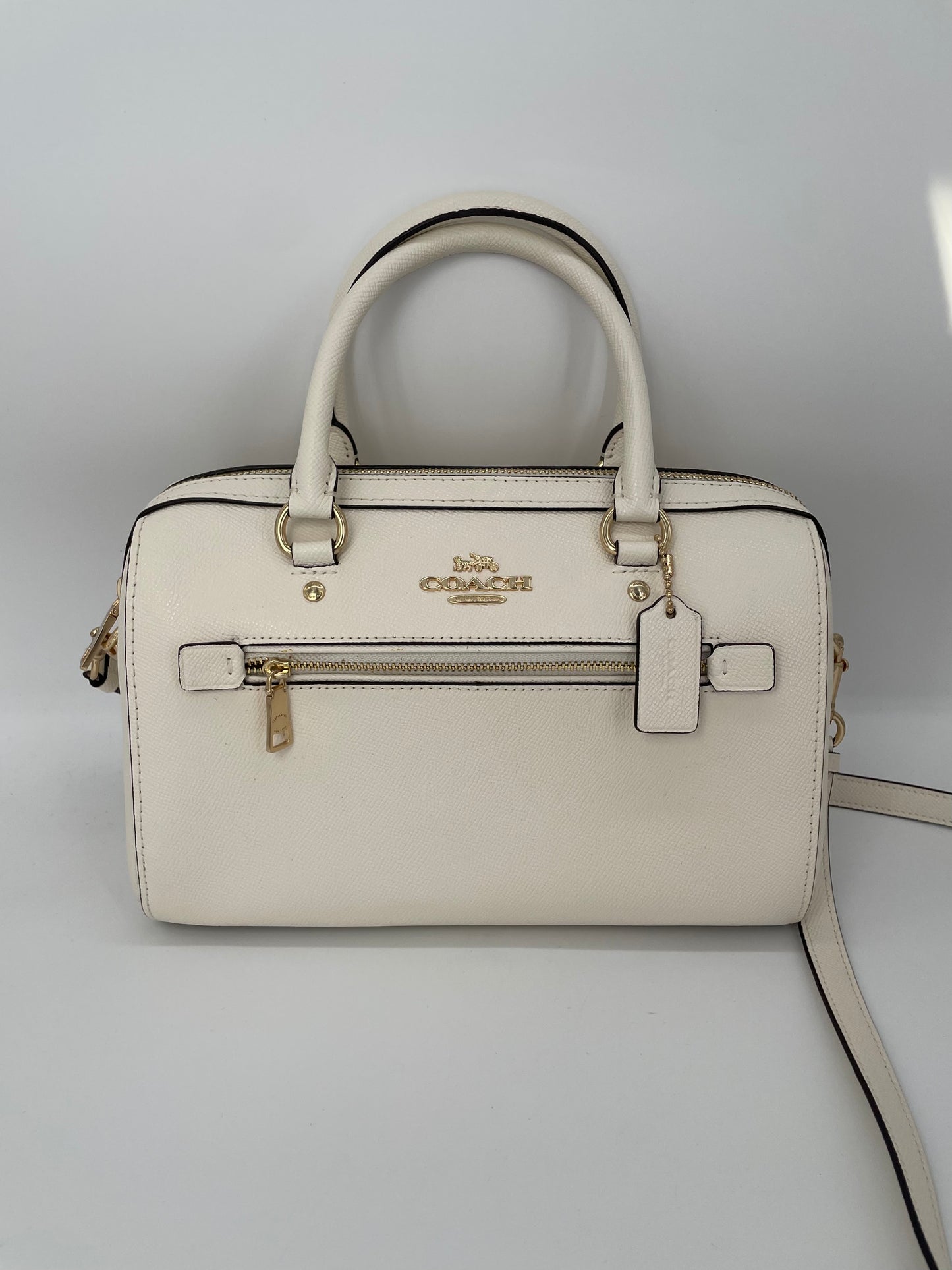 Preloved Coach Rowan Two Way Bowling Bag