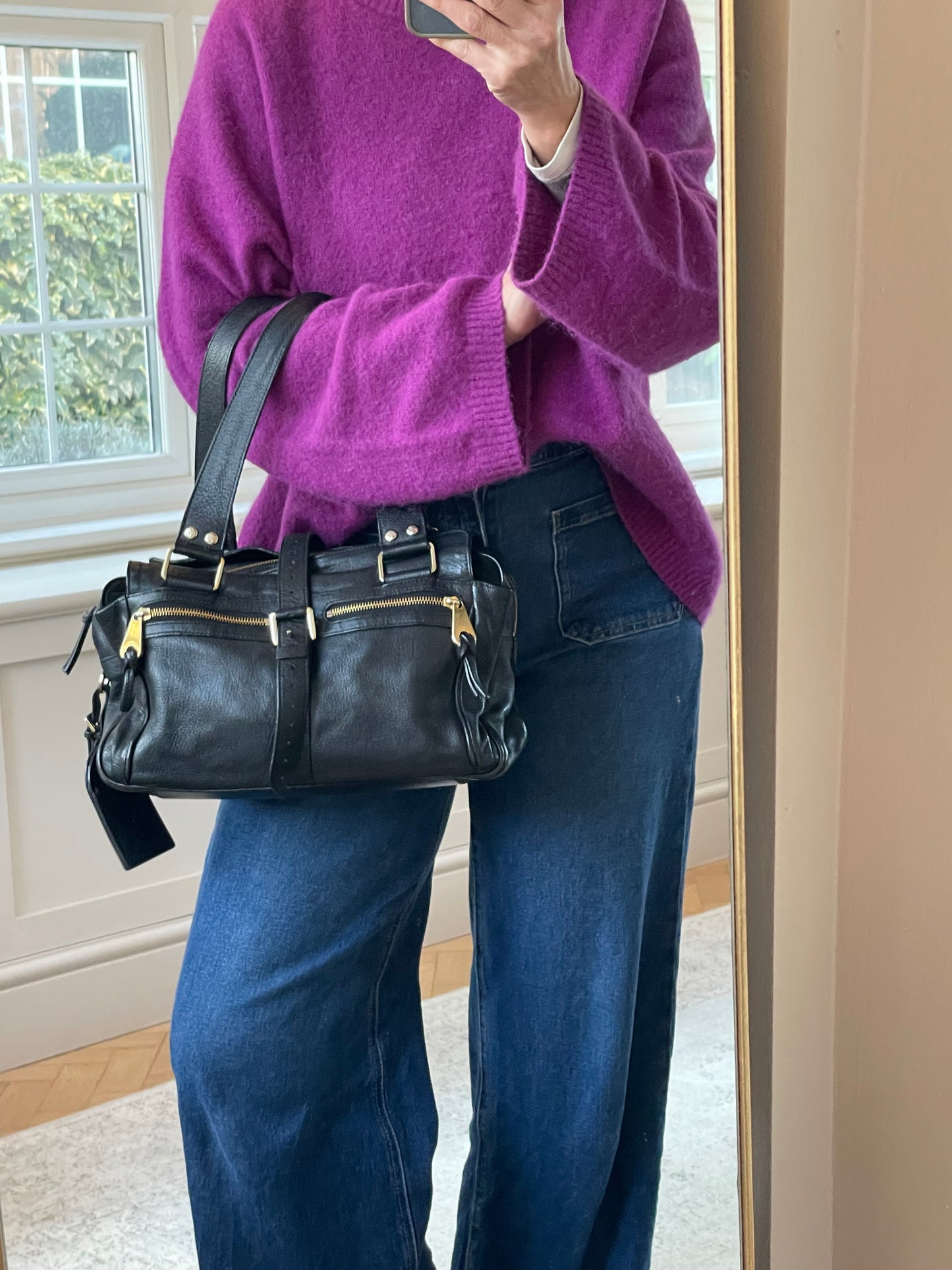 Preloved Vintage Mulberry Mabel Bag, Medium