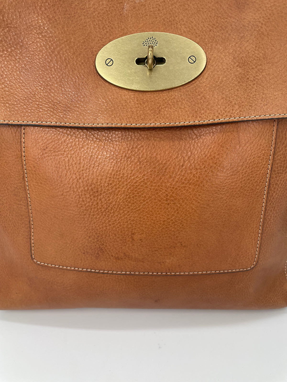 Preloved Mulberry Antony Messenger Crossbody Bag, Large