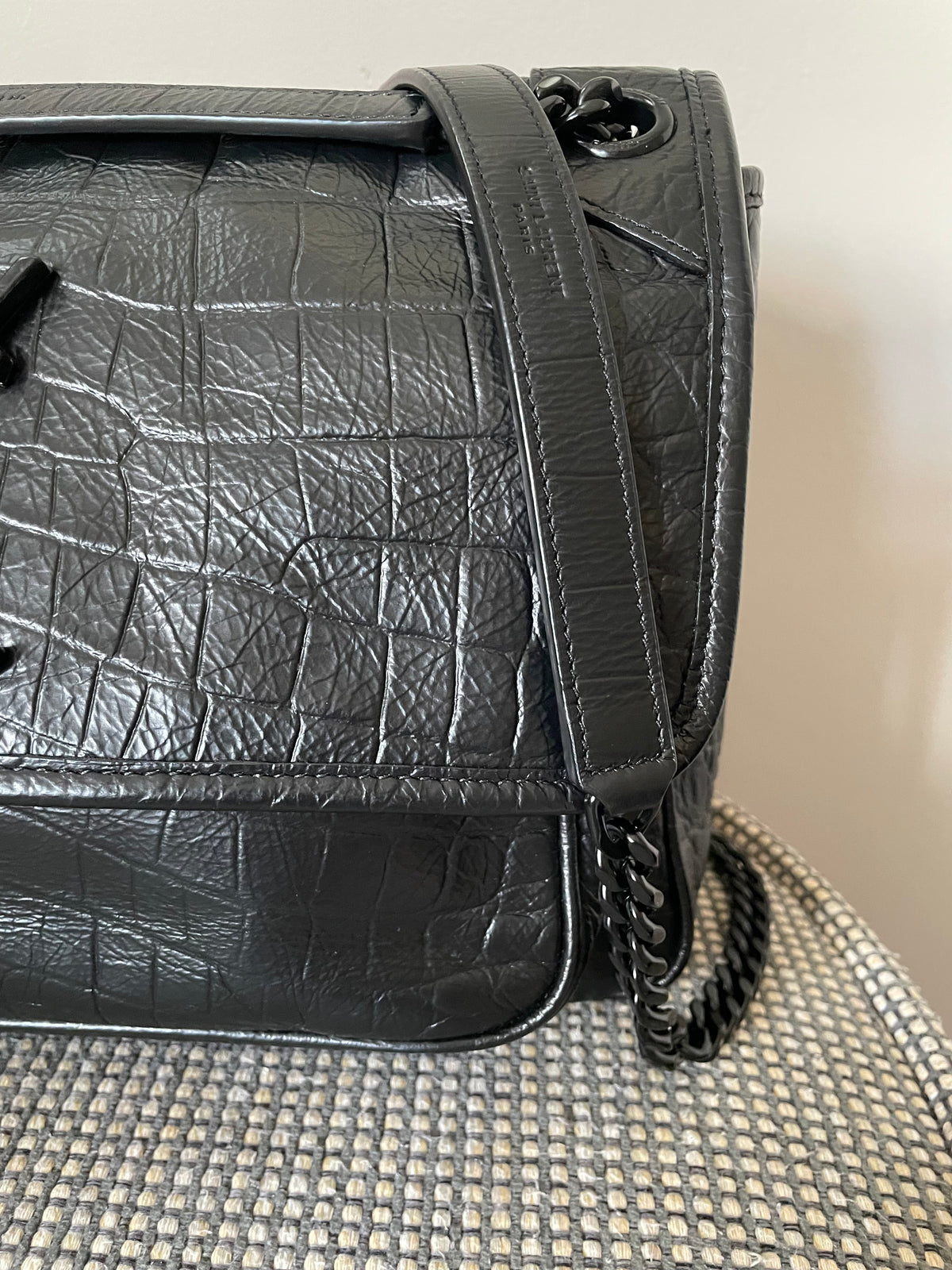 Preloved Saint Laurent Niki Shoulder Bag, Medium