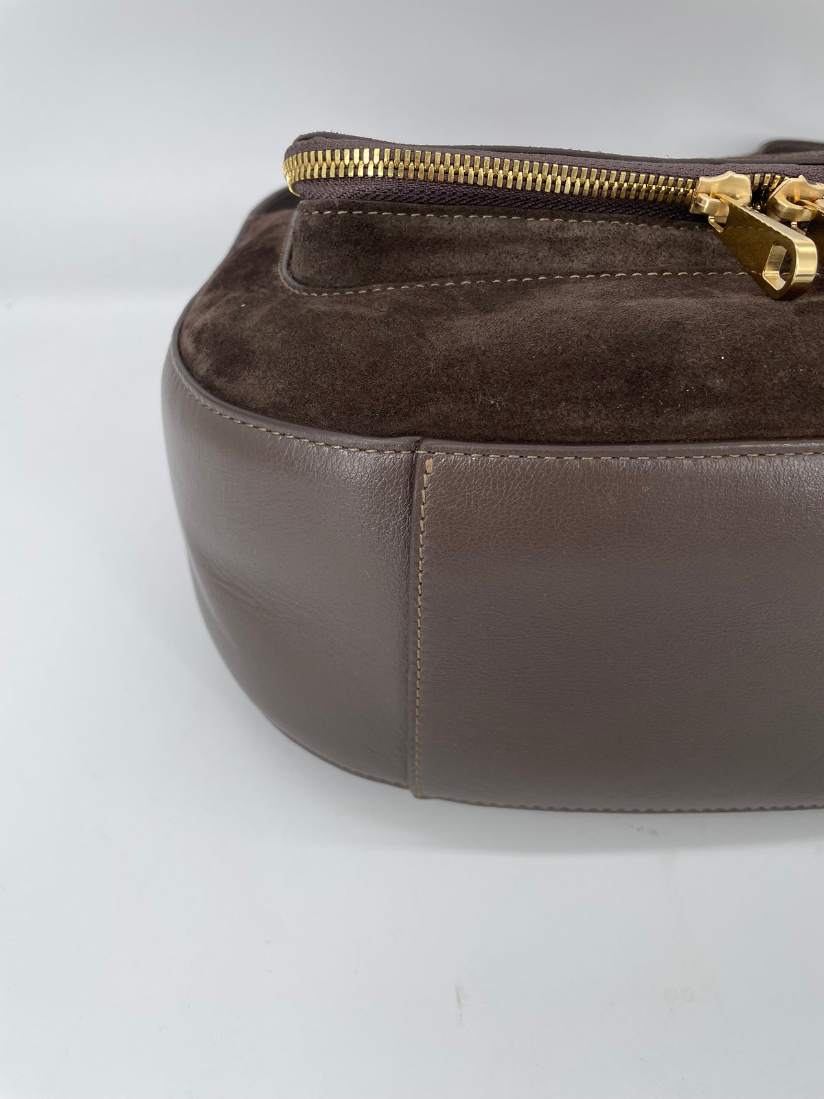 Preloved Anya Hindmarch Soft Vere Shoulder Bag, Medium