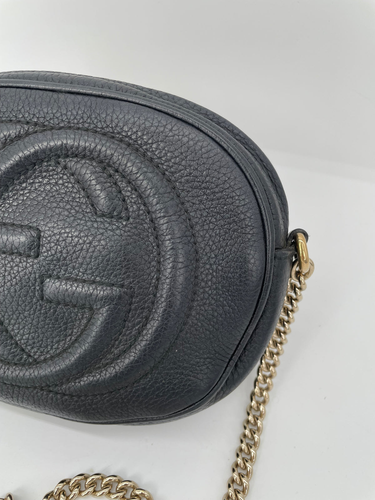 Preloved Gucci Soho Chain Crossbody Bag, Mini