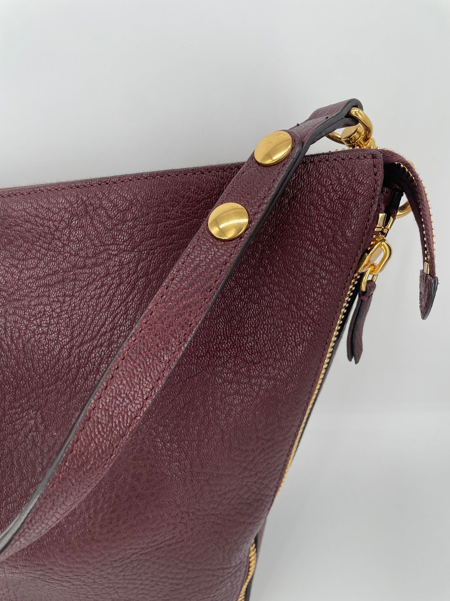 Preloved Mulberry Camden Bucket Shoulder Bag, Medium