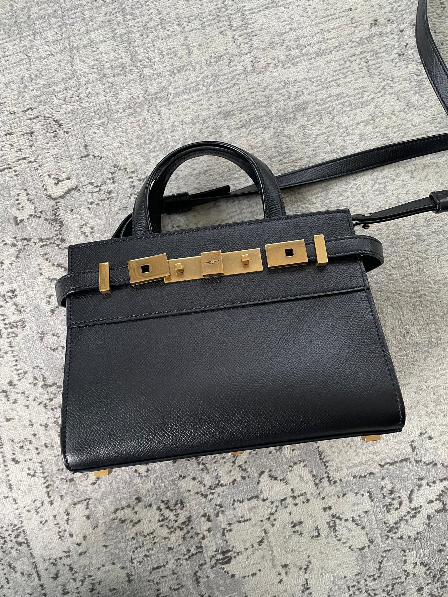 Preloved Saint Laurent Manhattan Tote Bag, Nano