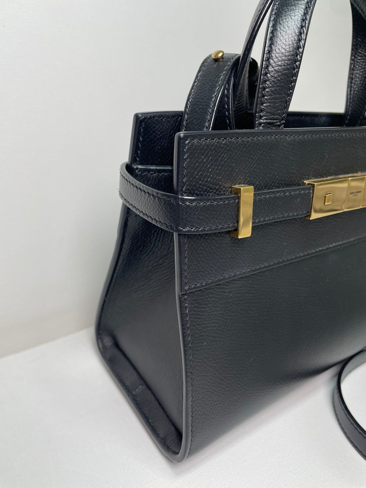 Preloved Saint Laurent Manhattan Tote Bag, Nano