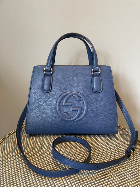 Preloved Gucci Soho Top Handle Bag, Small