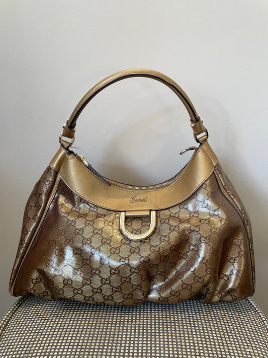 Preloved Gucci D-Ring Shoulder Bag