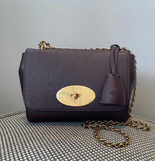 Preloved Mulberry Lily Shoulder Bag, Small