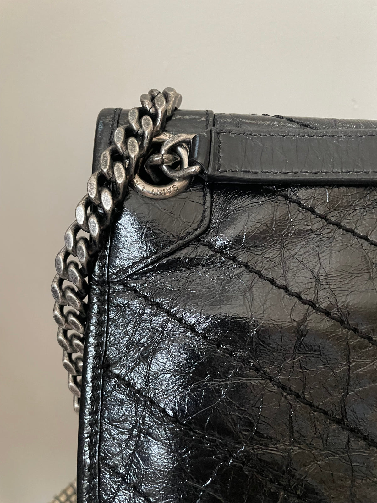 Preloved Saint Laurent Niki Shoulder Bag, Medium