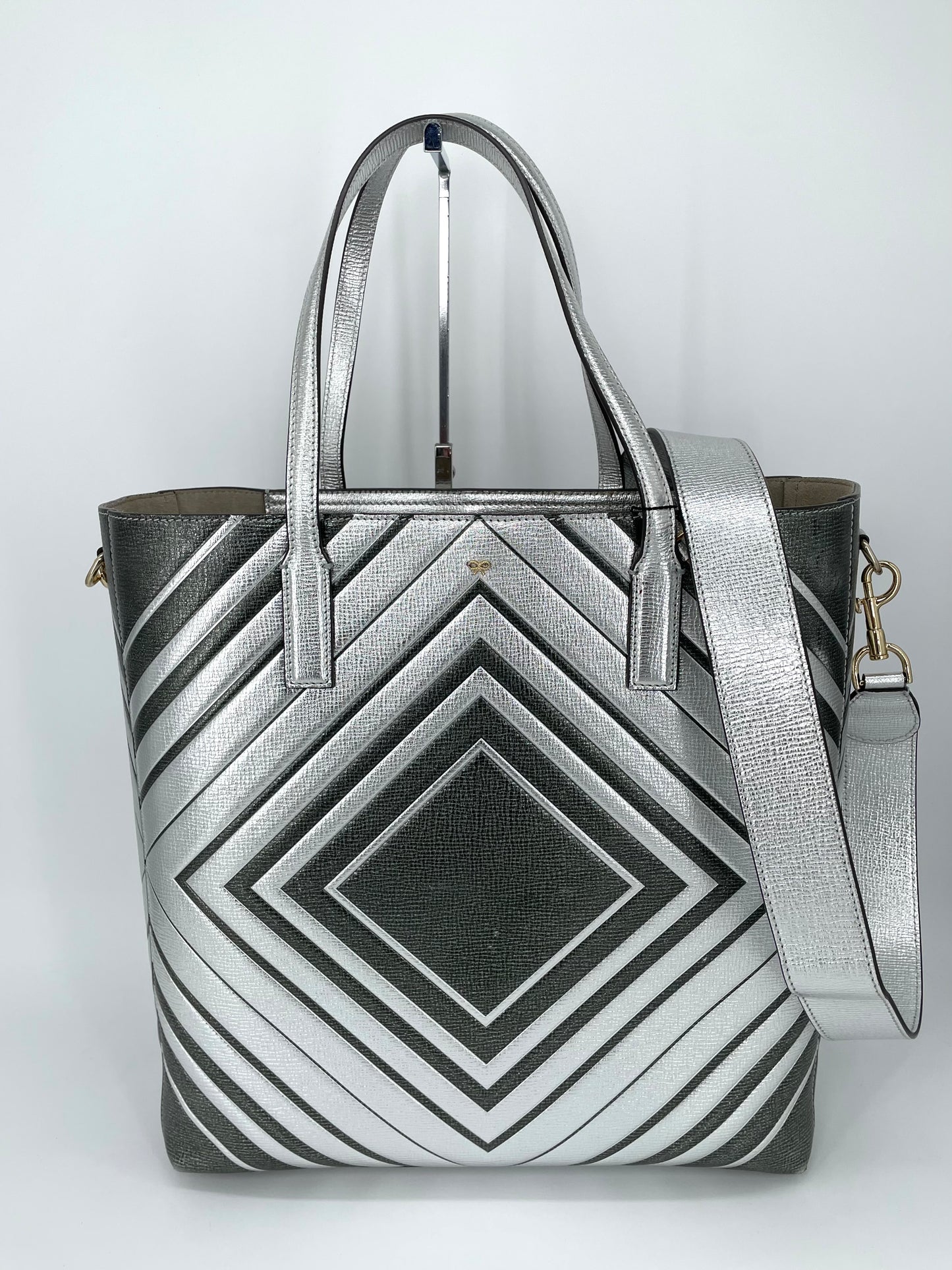 Preloved Anya Hindmarch Ebury Shopping Tote Bag