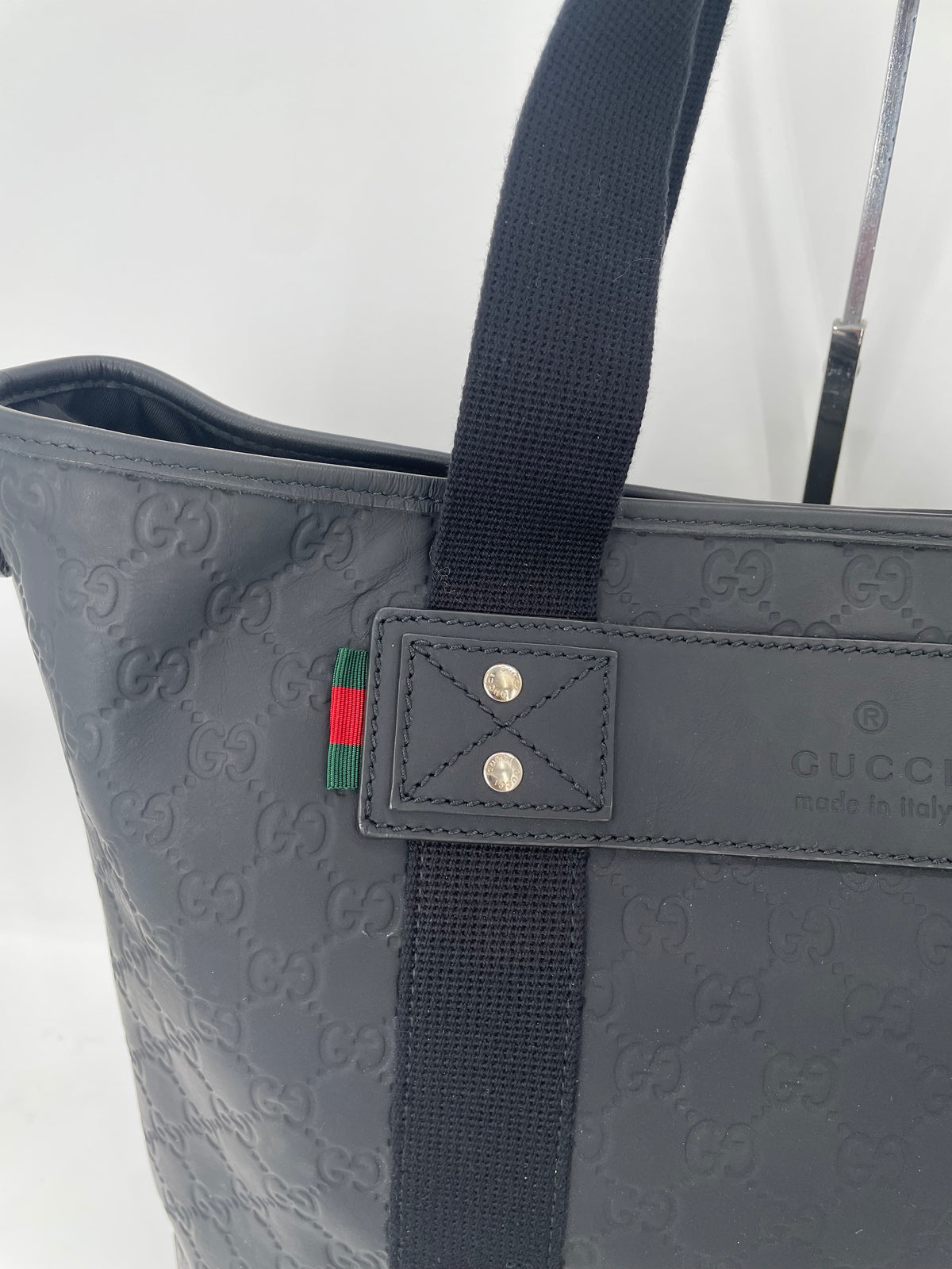 Preloved Gucci Guccissima Shoulder Tote Bag