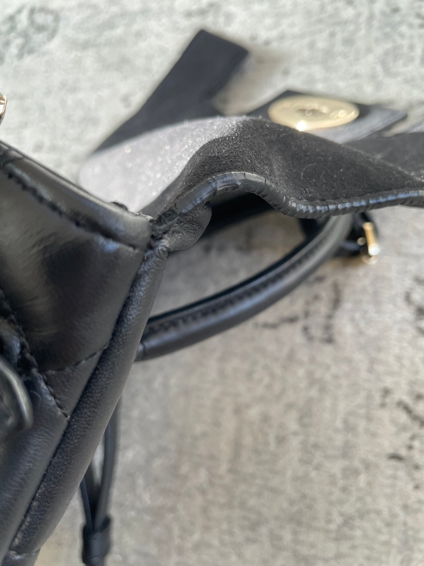 Preloved Mulberry Cara Delevingne Mini Backpack