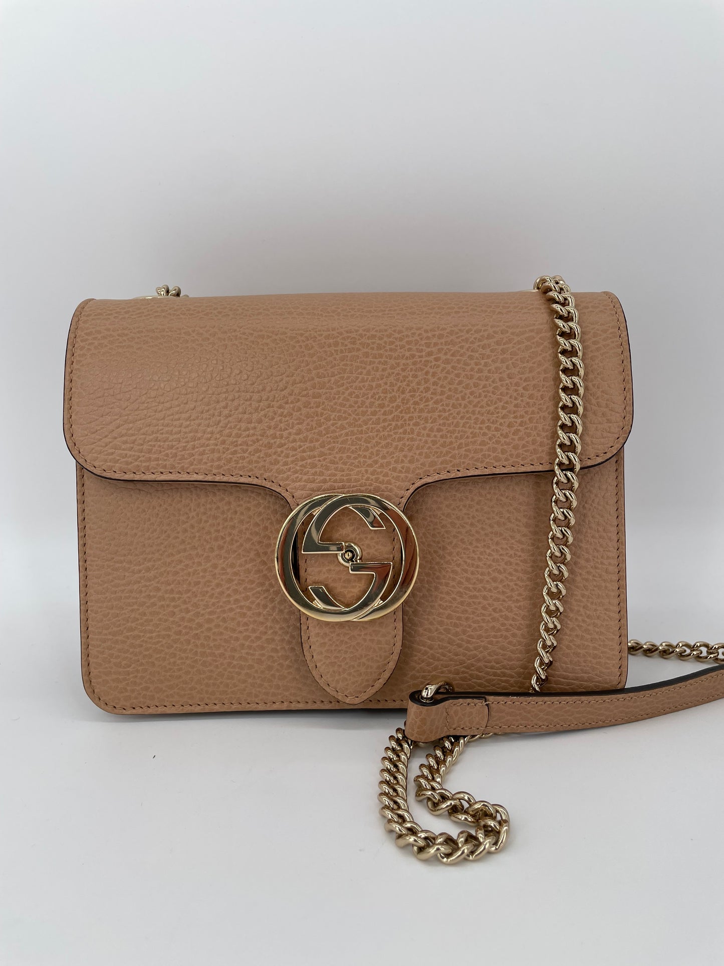 Preloved Gucci Interlocking Shoulder Bag