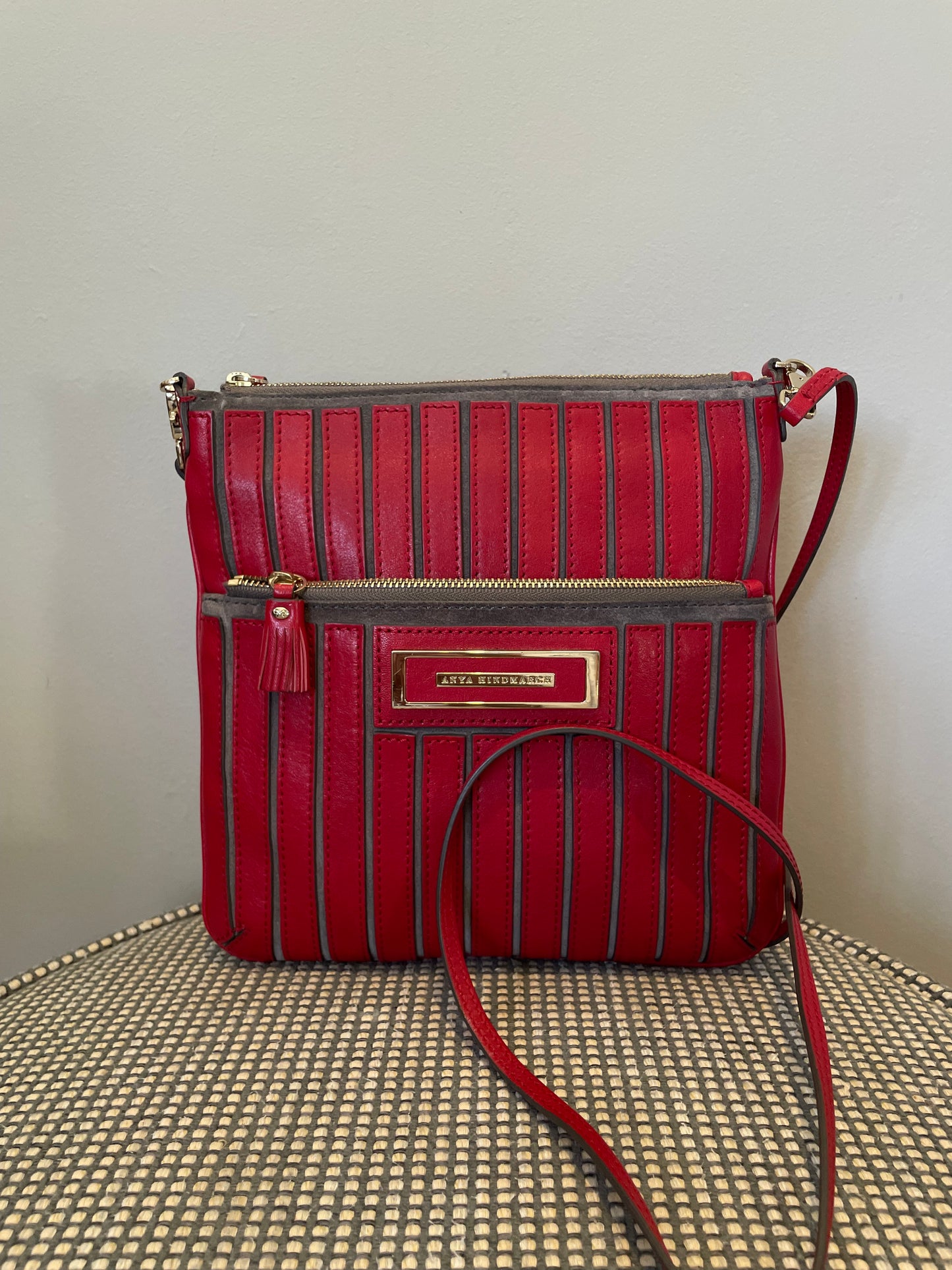 Preloved Anya Hindmarch Hands Free Crossbody Bag