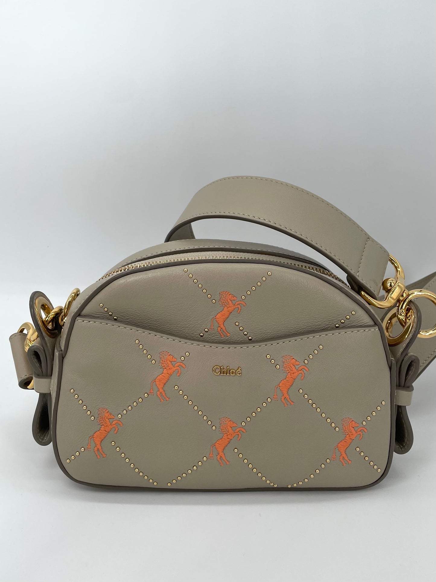Preloved Chloe Galloping Horse Crossbody Bag