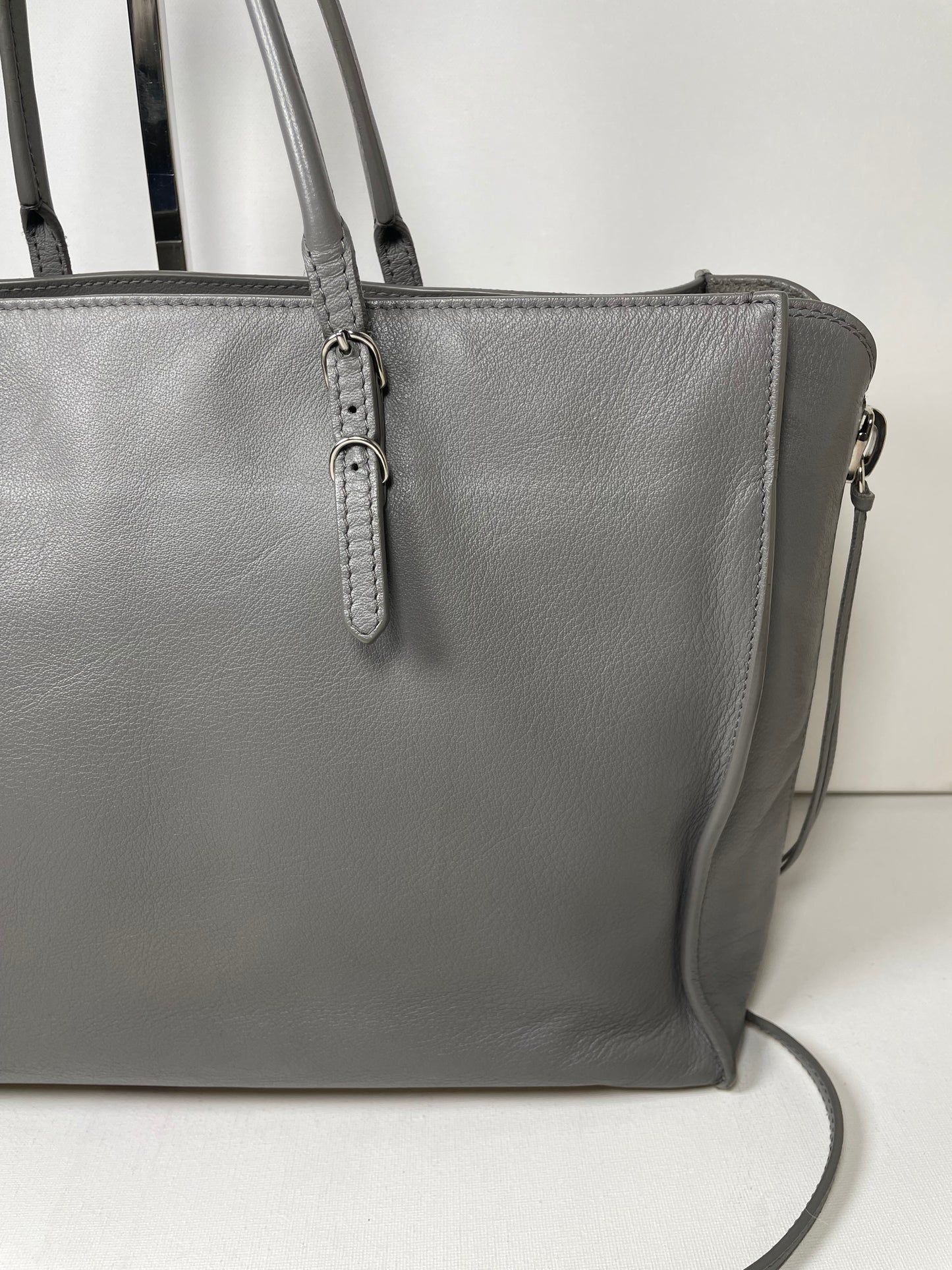 Preloved Balenciaga Papier Side Zip Tote, Medium