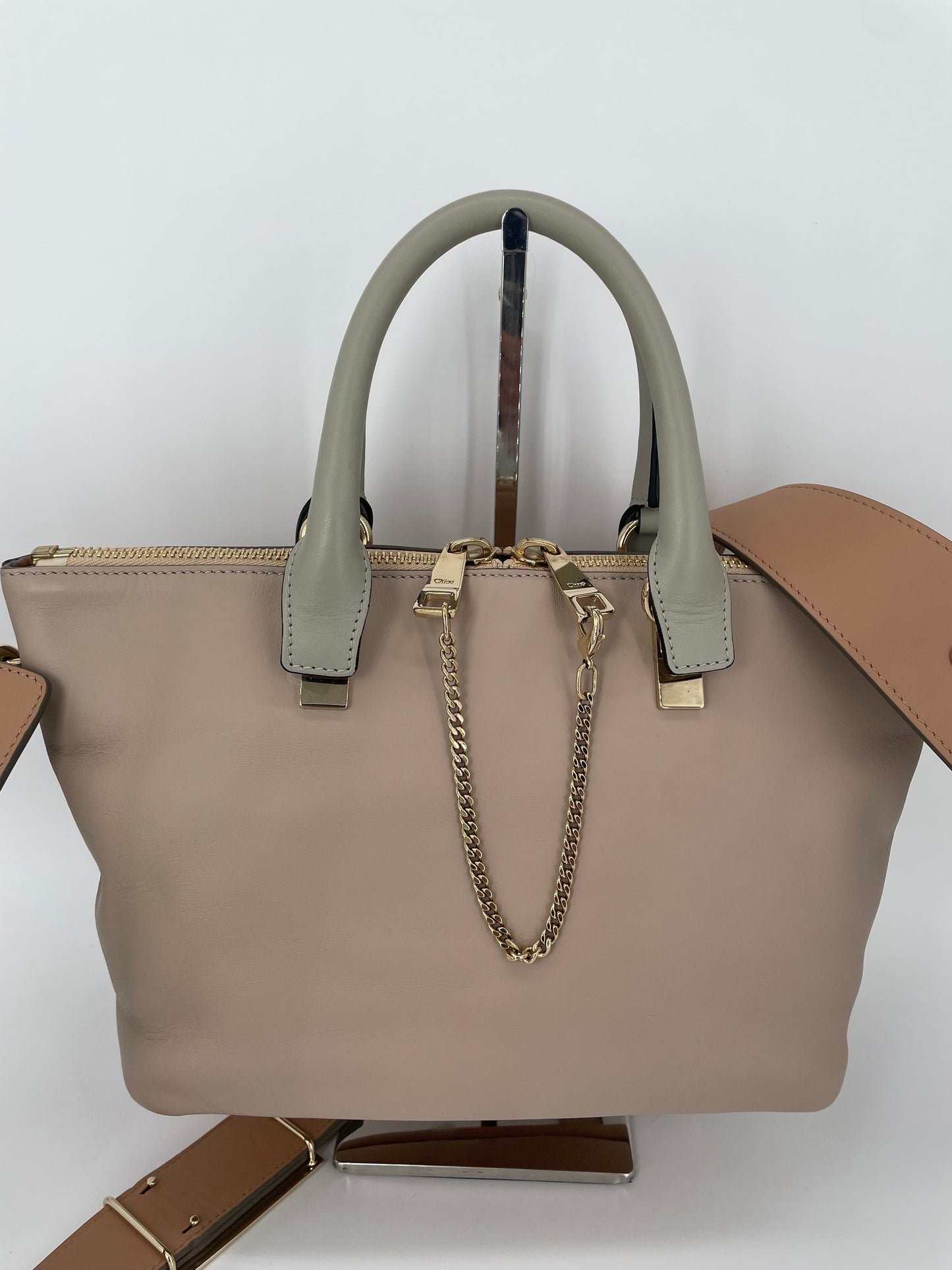 Preloved Chloe Baylee Tote Bag with Shoulder Strap, Small