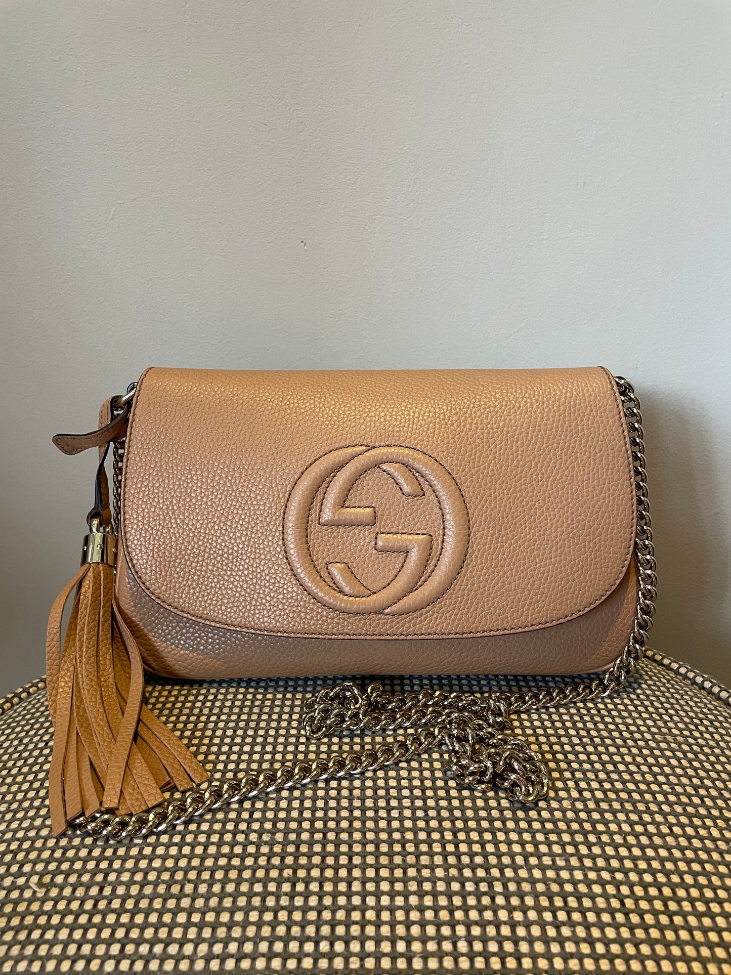 Preloved Gucci Long Soho Chain Shoulder Bag