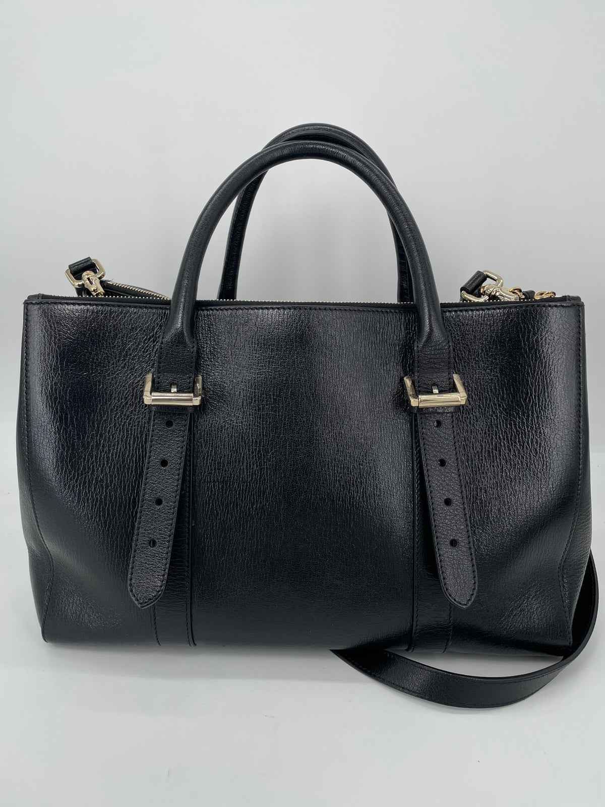 Preloved Mulberry Bayswater Double Zip Tote Bag, Large