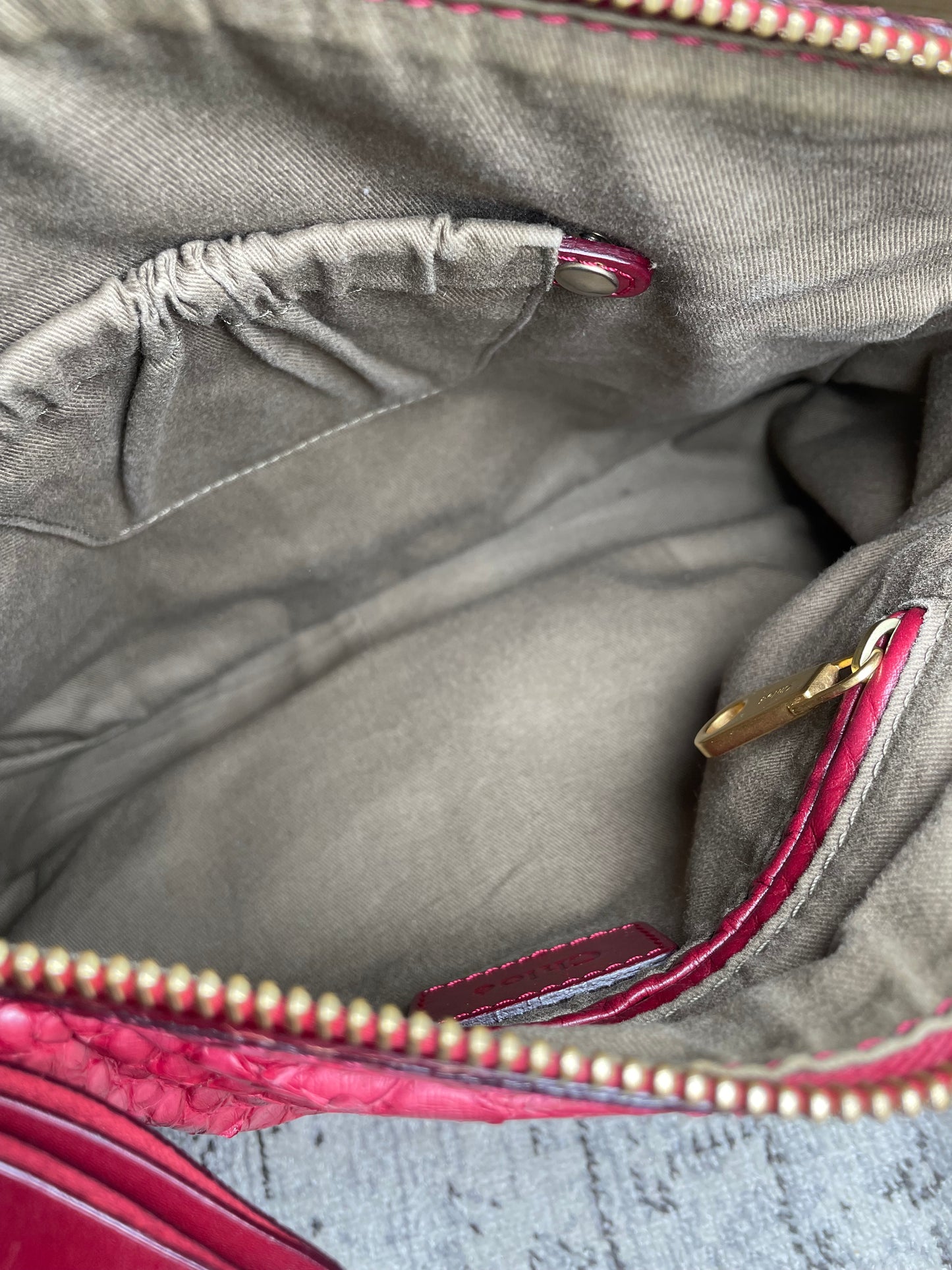 Preloved Chloe Marcie Satchel, Medium