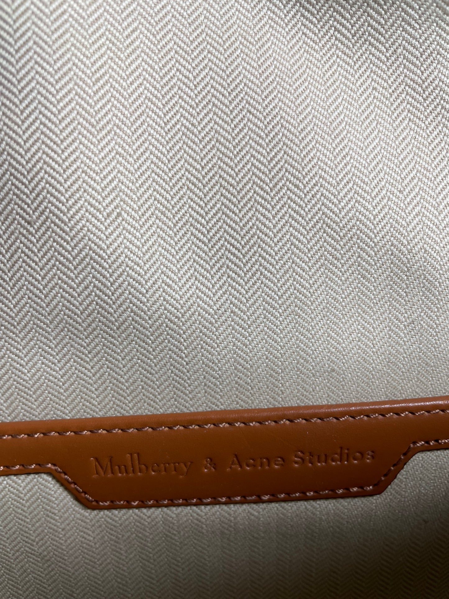 Preloved Mulberry & Acne Studios Messenger Crossbody Bag