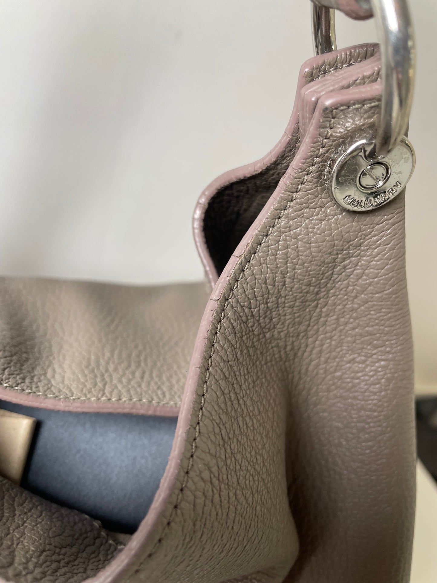 Preloved Mulberry Freya Hobo Shoulder Bag