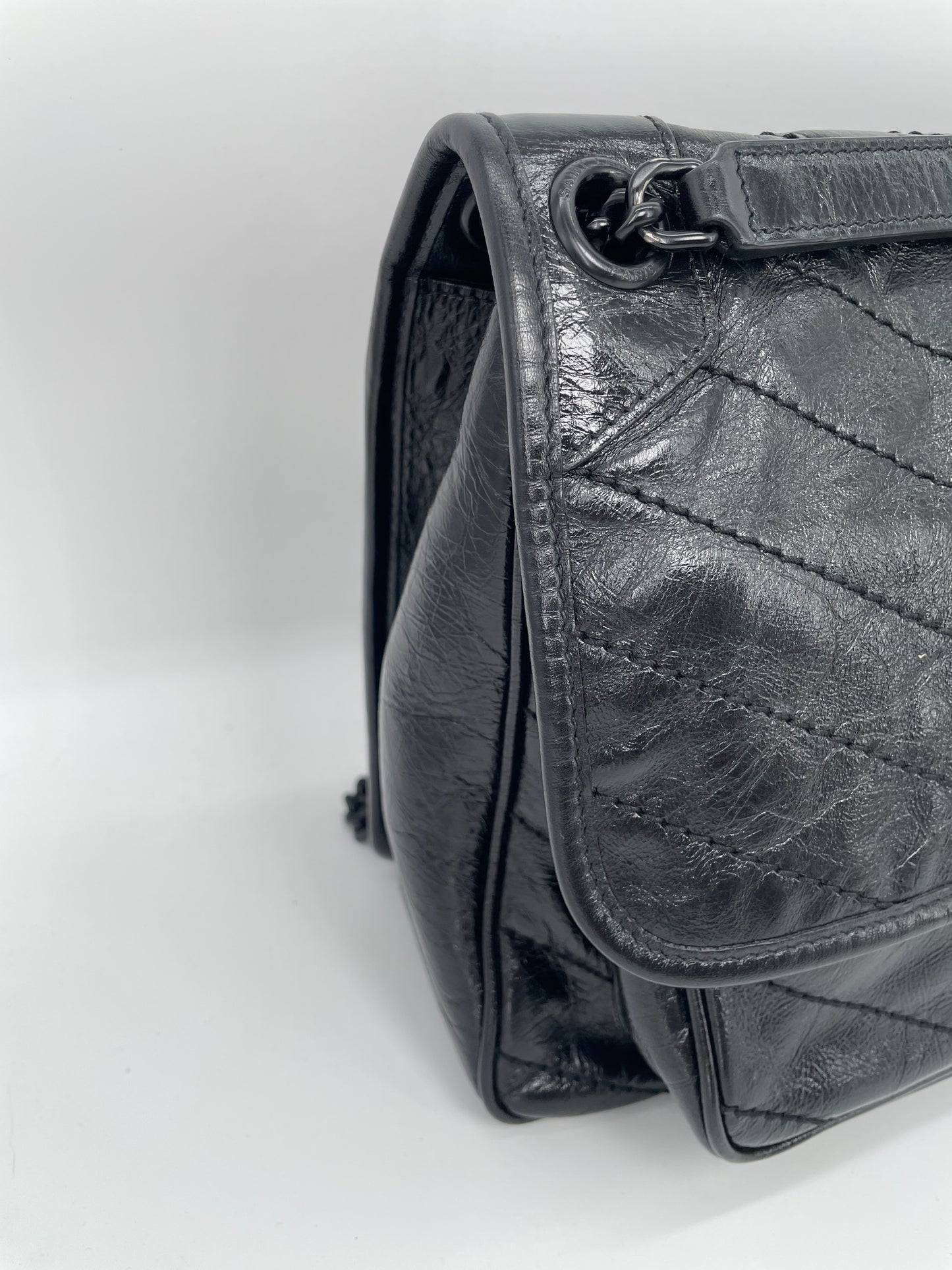Preloved Saint Laurent Niki Shoulder Bag, Medium