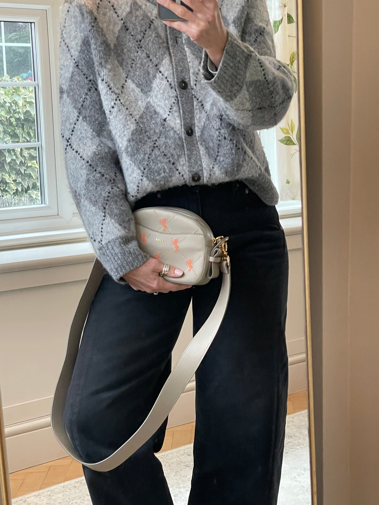 Preloved Chloe Galloping Horse Crossbody Bag