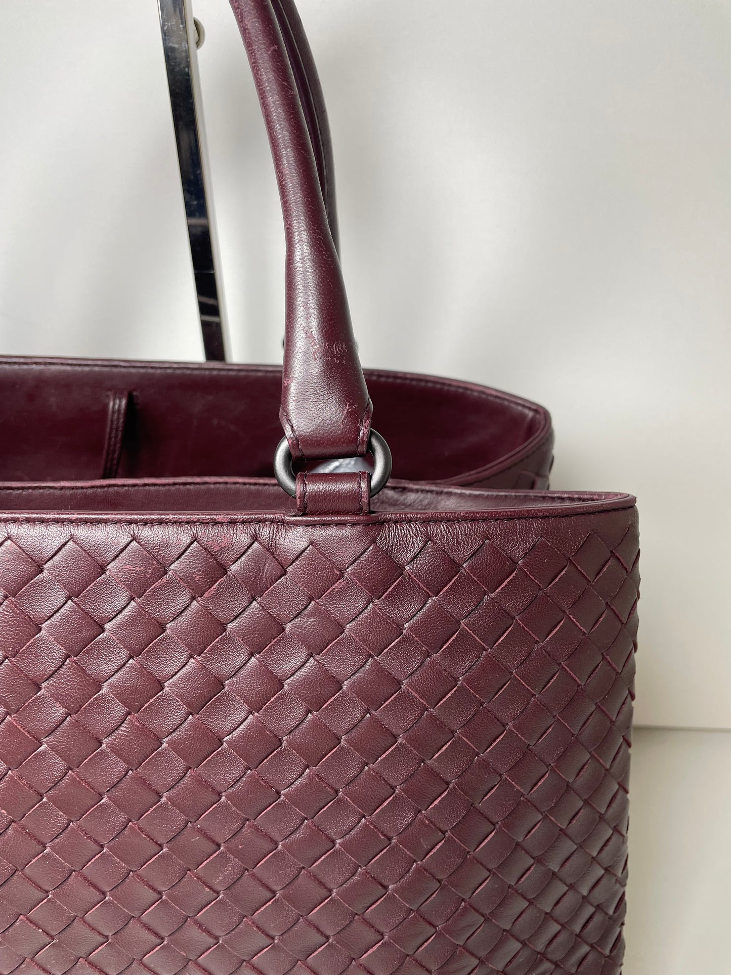 Preloved Bottega Veneta Milano Tote Bag, Medium