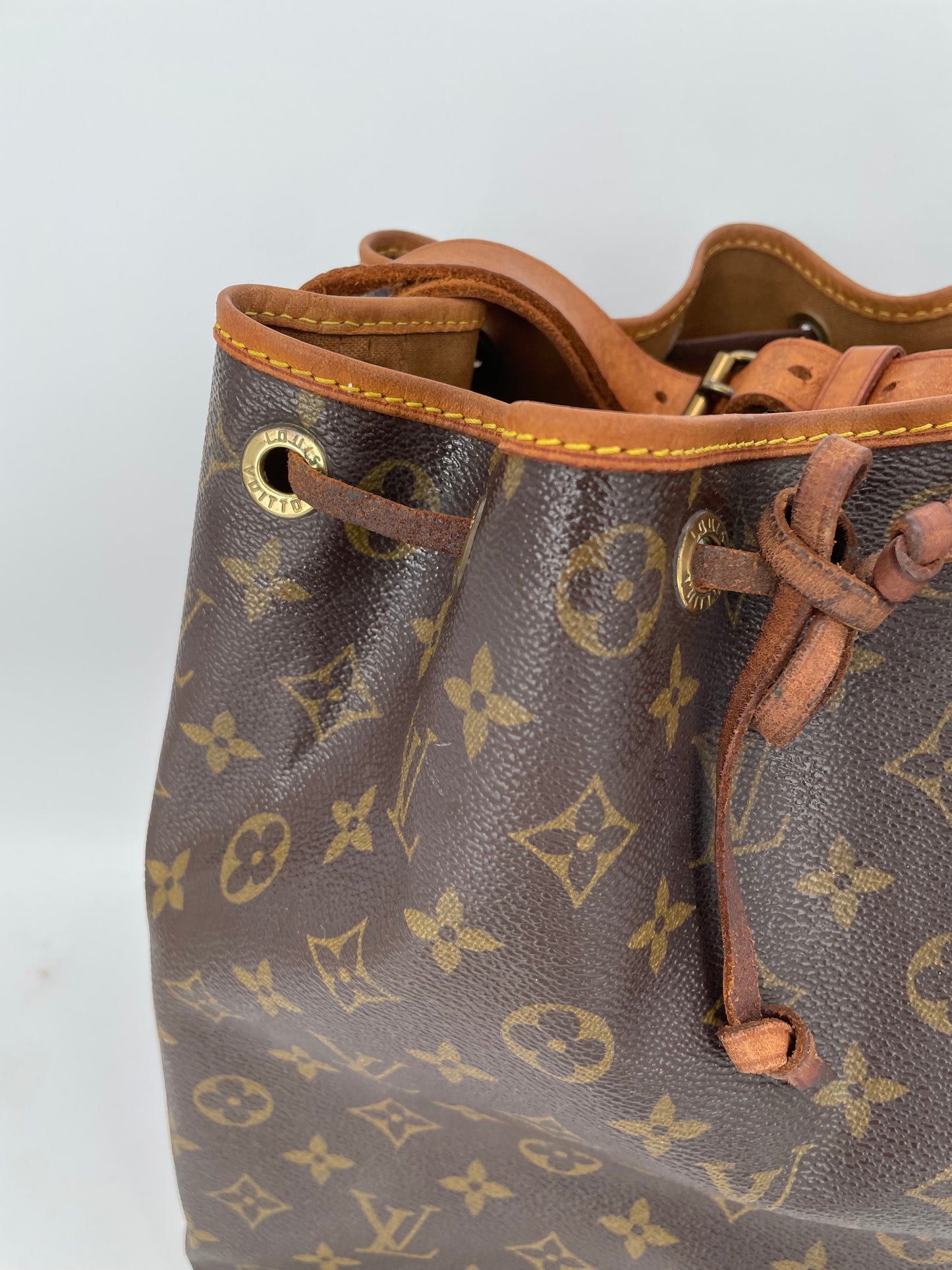 Preloved, Vintage Louis Vuitton Noe Bucket Bag, Large