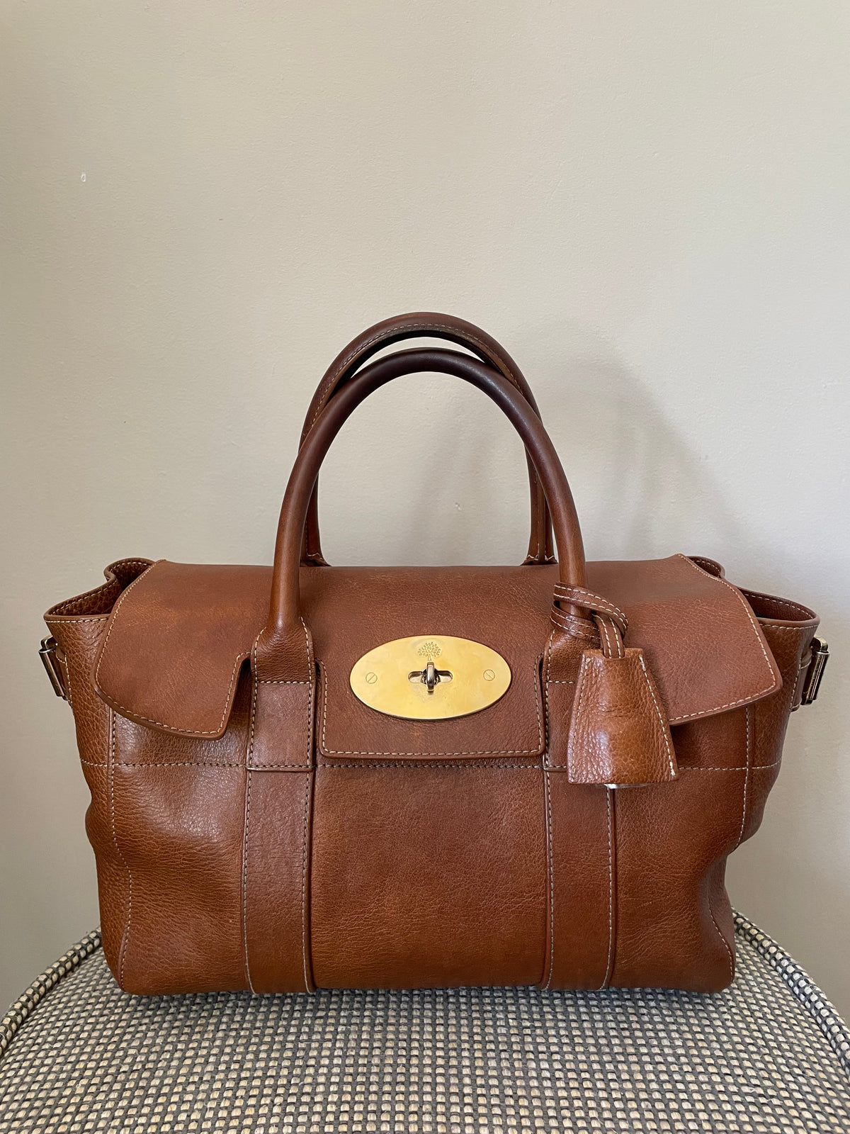 Preloved Mulberry Bayswater Buckle Bag, Small