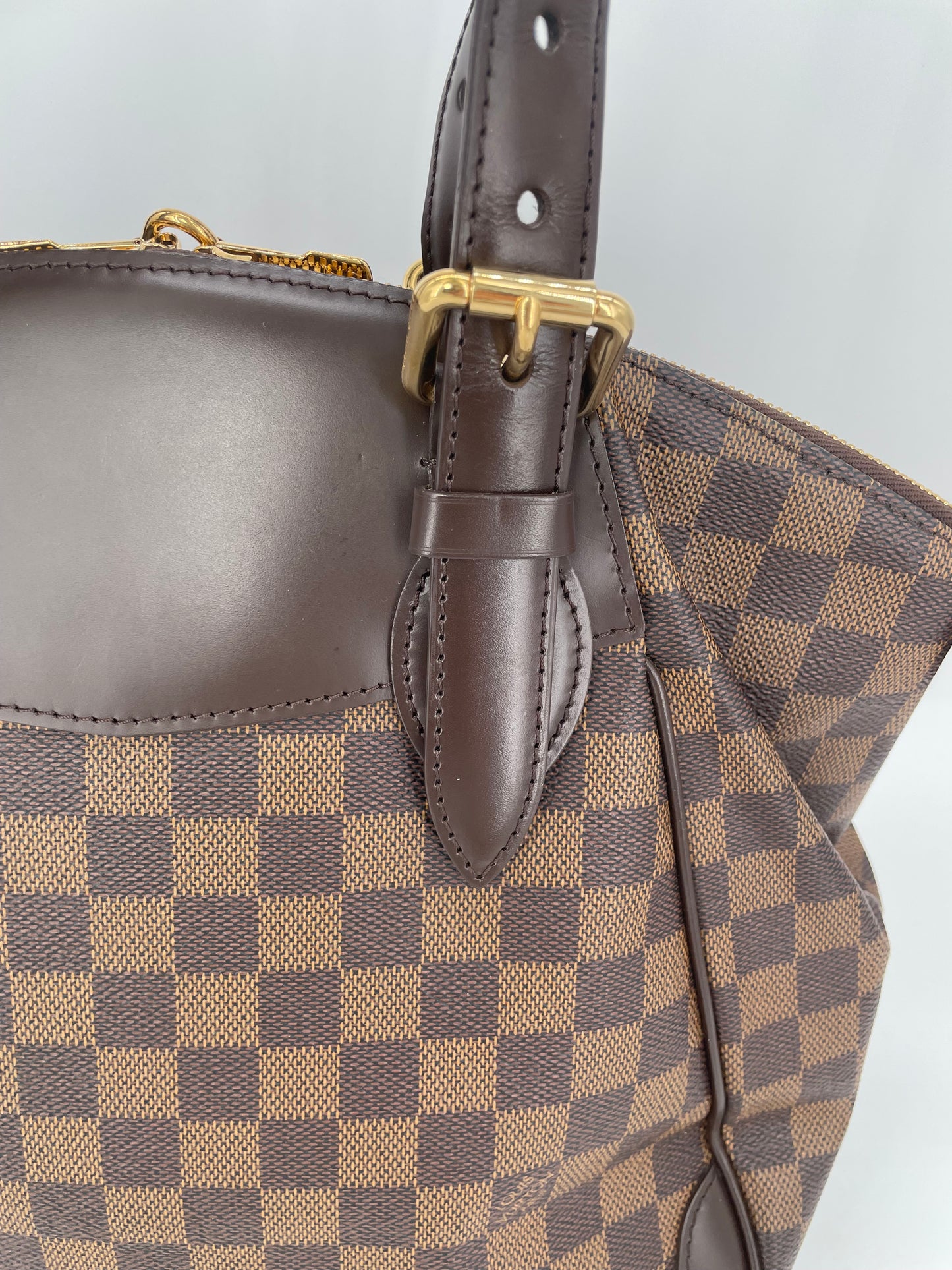 Preloved Louis Vuitton Damier Ebene Verona Shoulder Bag