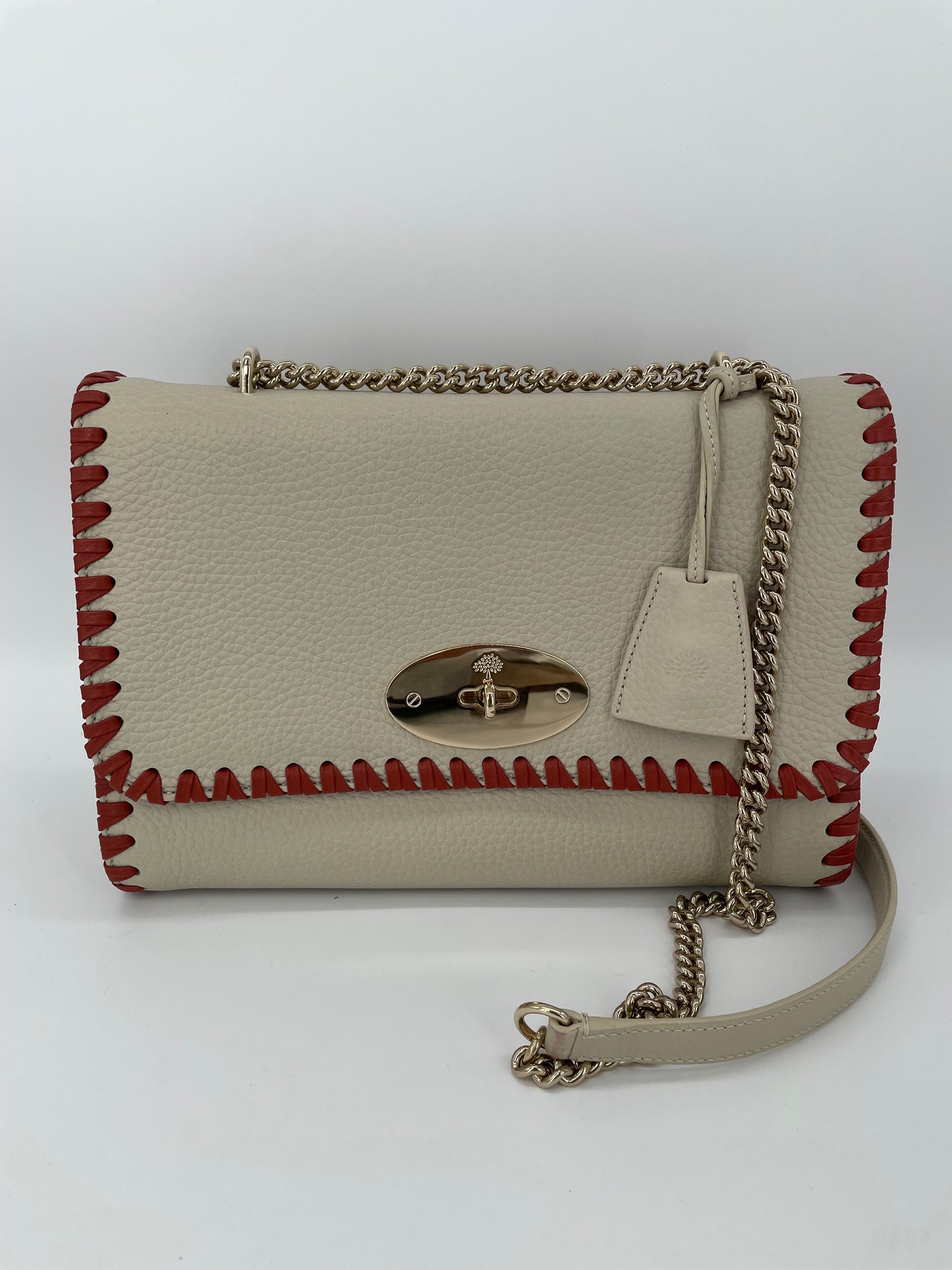 Preloved Mulberry Lily Shoulder Bag, Medium