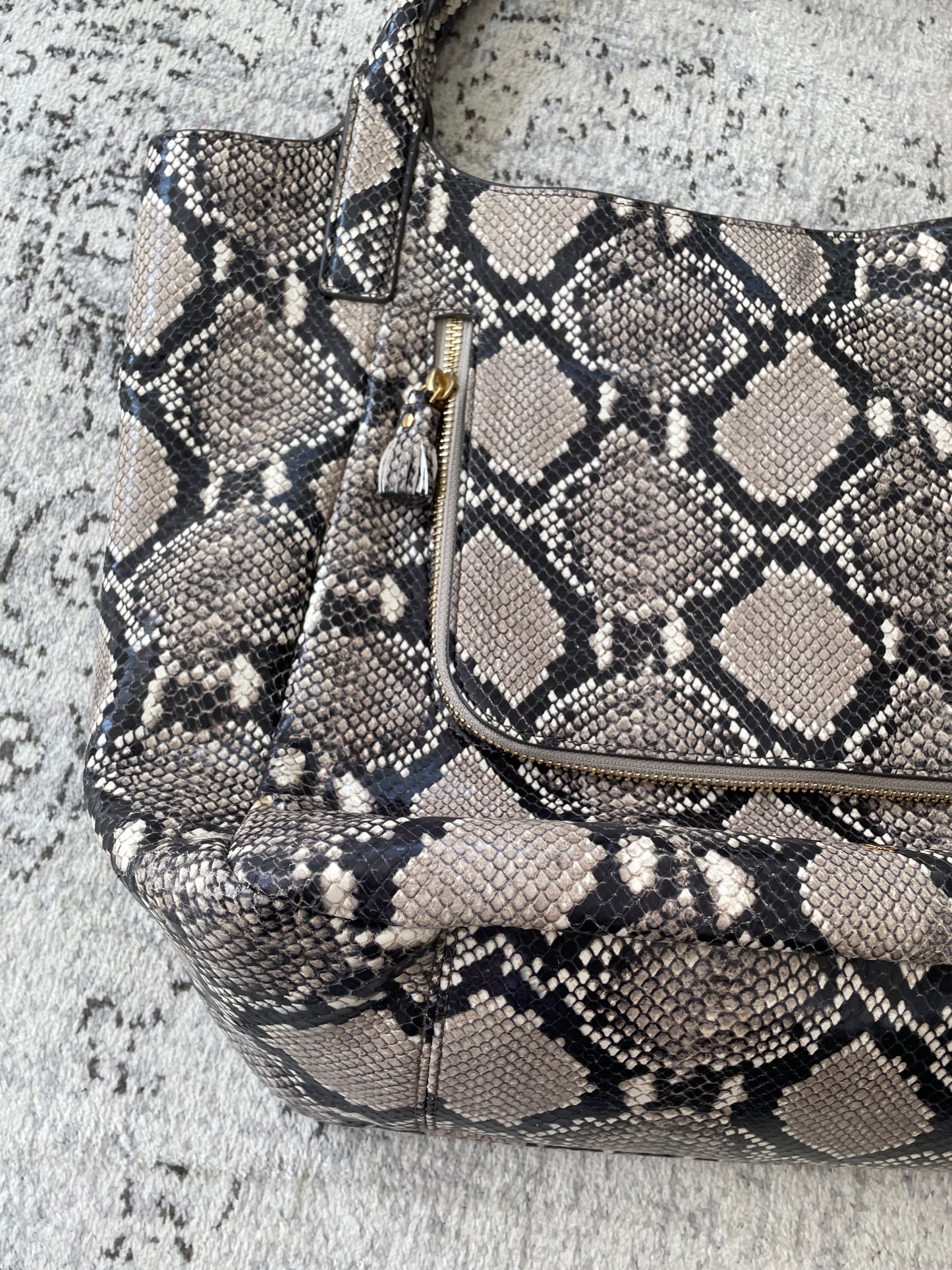 Preloved Anya Hindmarch Soft Vere Tote Bag