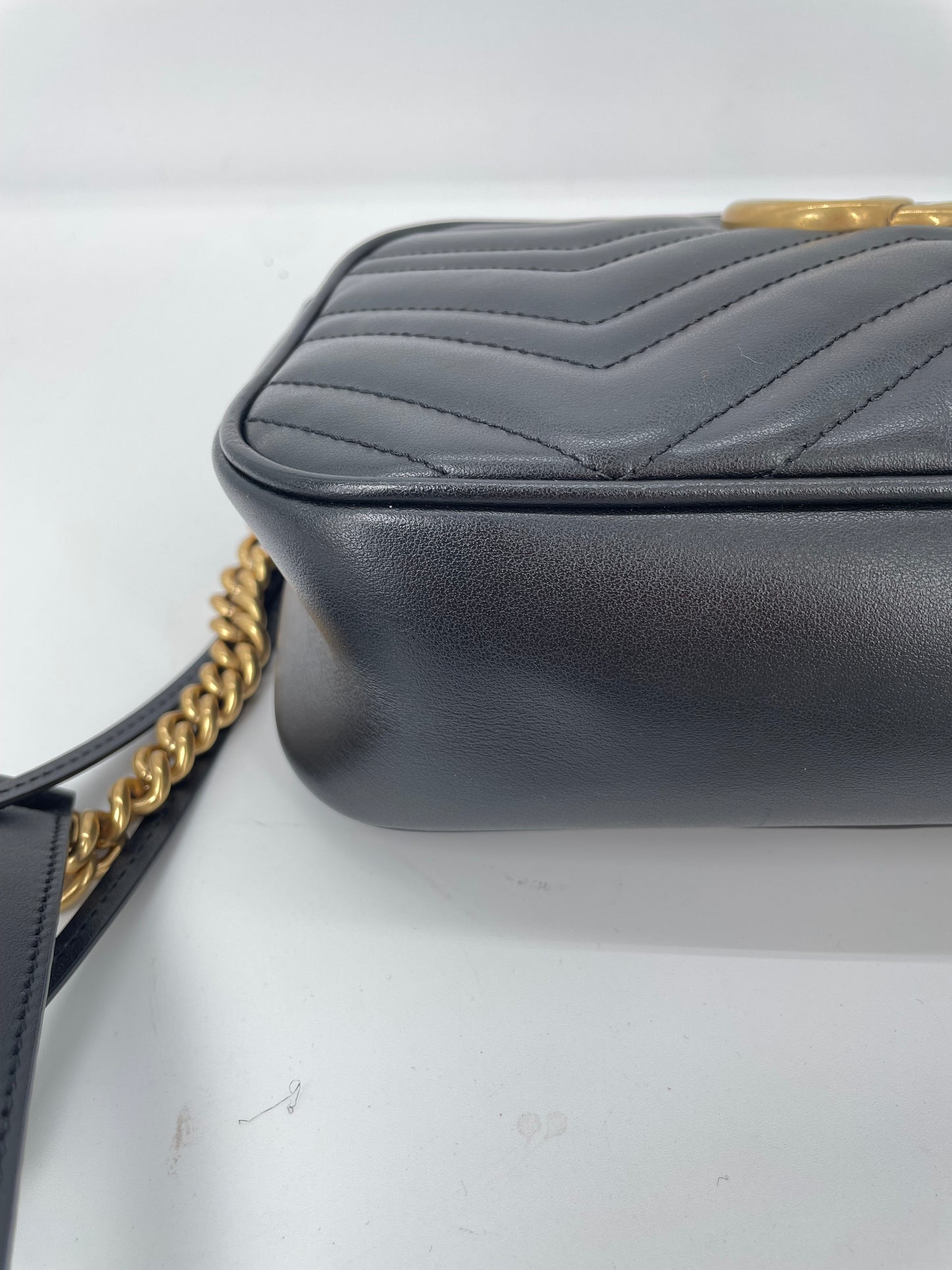 Preloved Gucci Marmont Shoulder Bag, Small