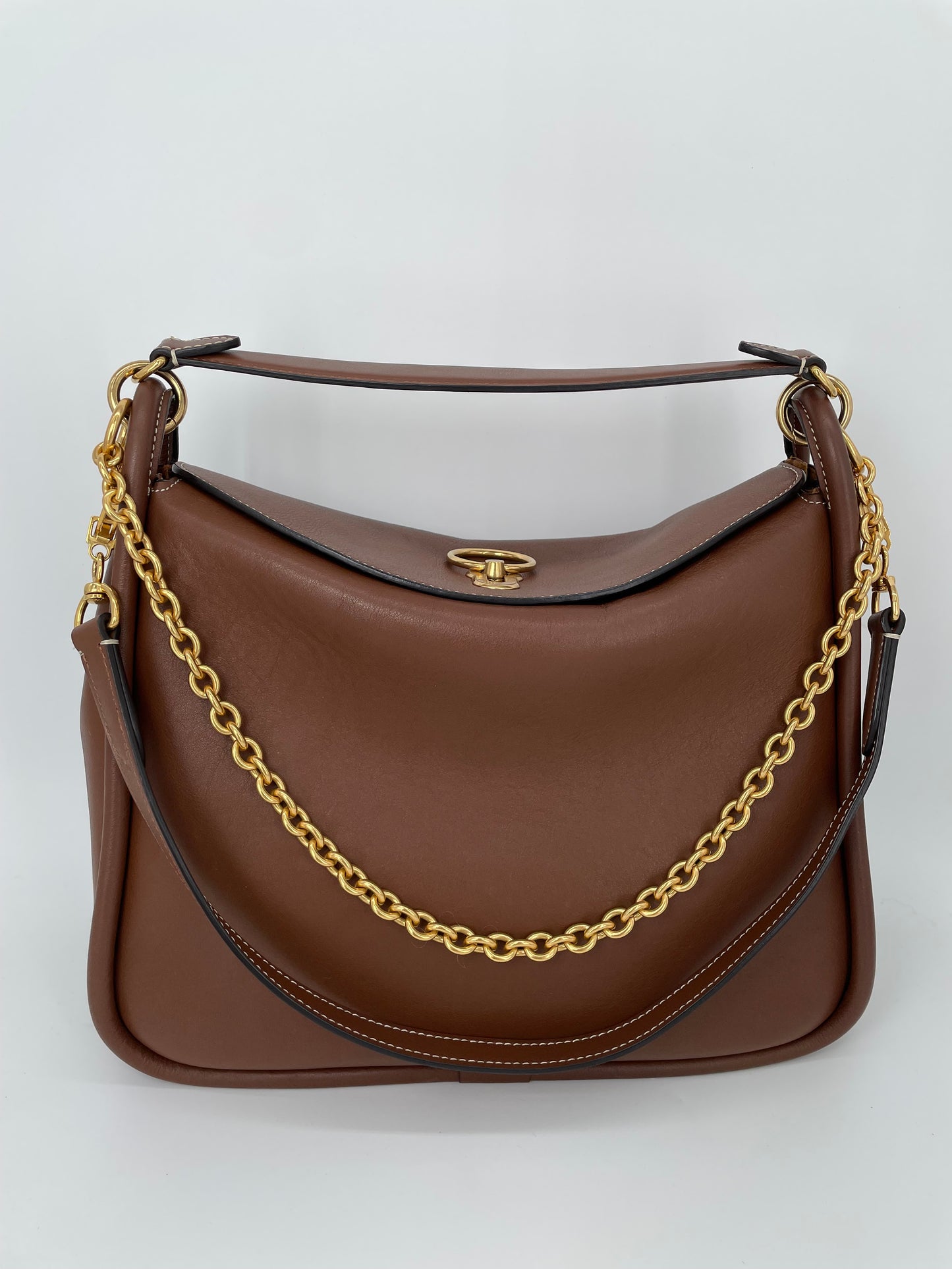 Preloved Mulberry Leighton Shoulder Bag, Medium