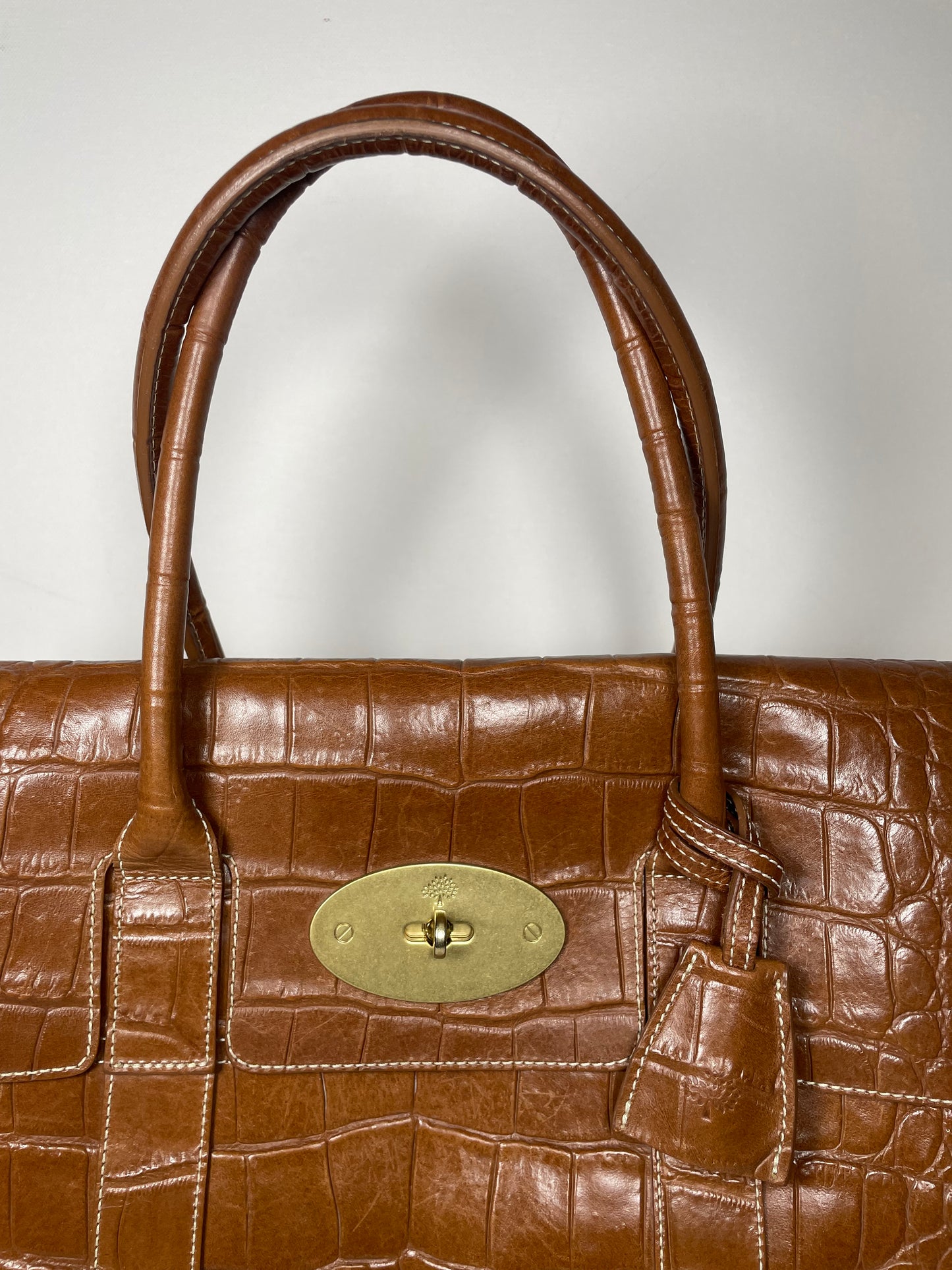 Preloved Mulberry Classic Bayswater Tote Bag, Large