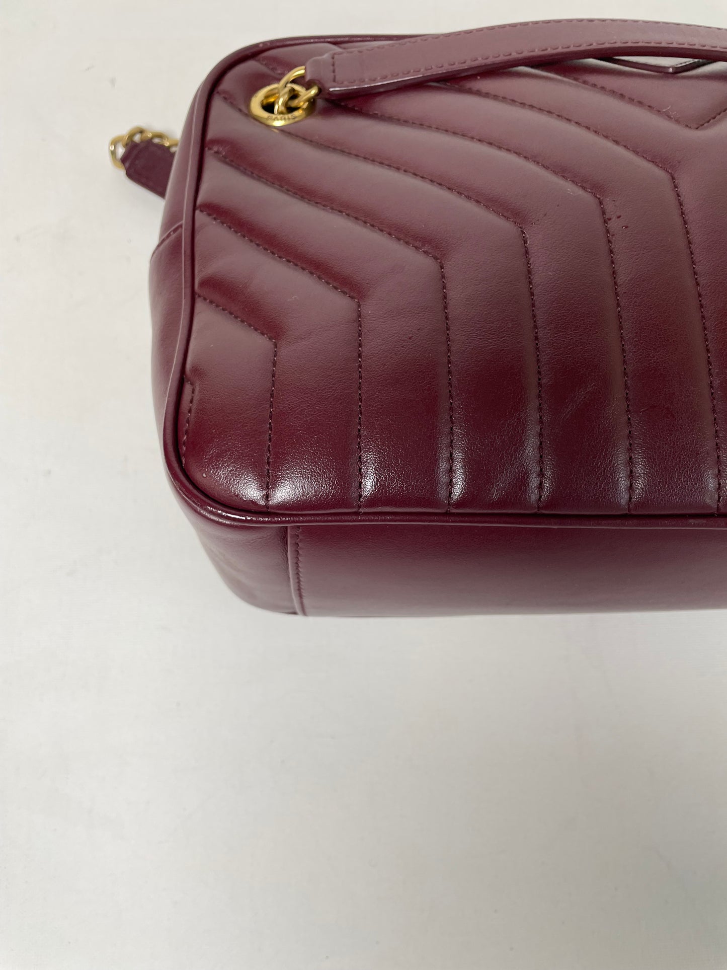 Preloved Saint Laurent Joan Camera Crossbody Bag, Medium