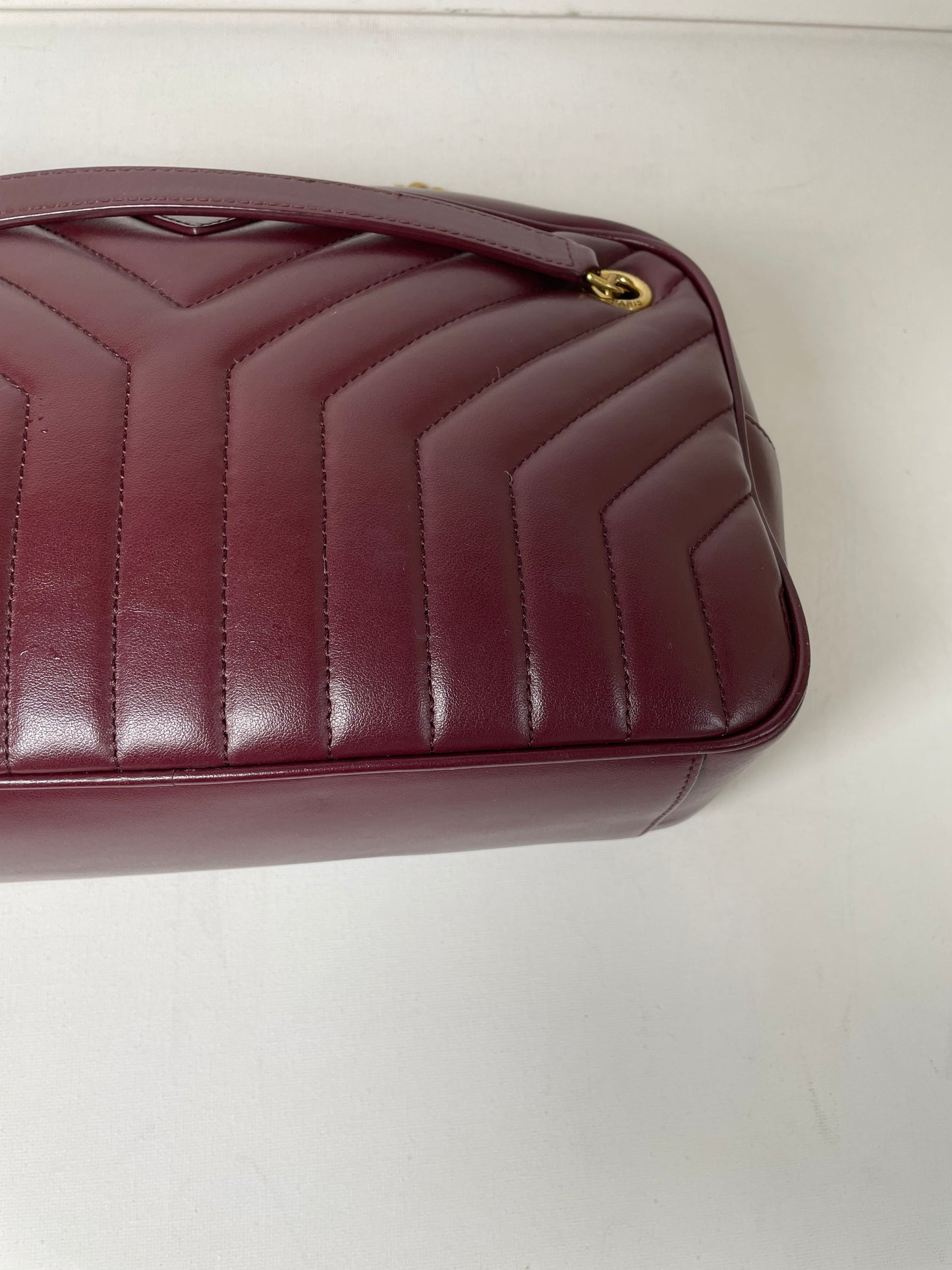 Preloved Saint Laurent Joan Camera Crossbody Bag, Medium