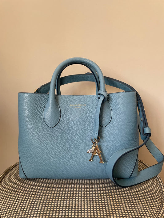 Preloved Aspinal of London Midi Tote Bag