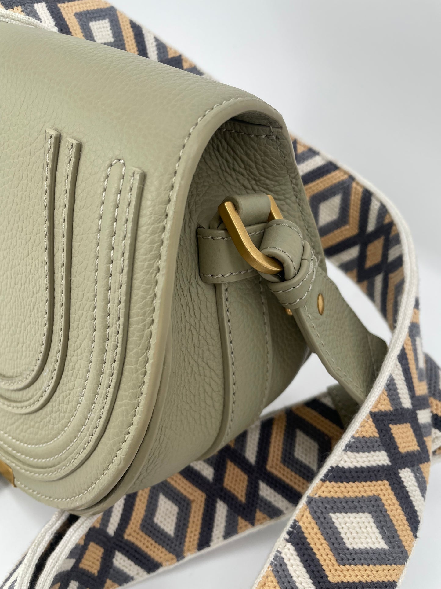 Preloved Chloe Marcie Saddle Crossbody Bag, Small