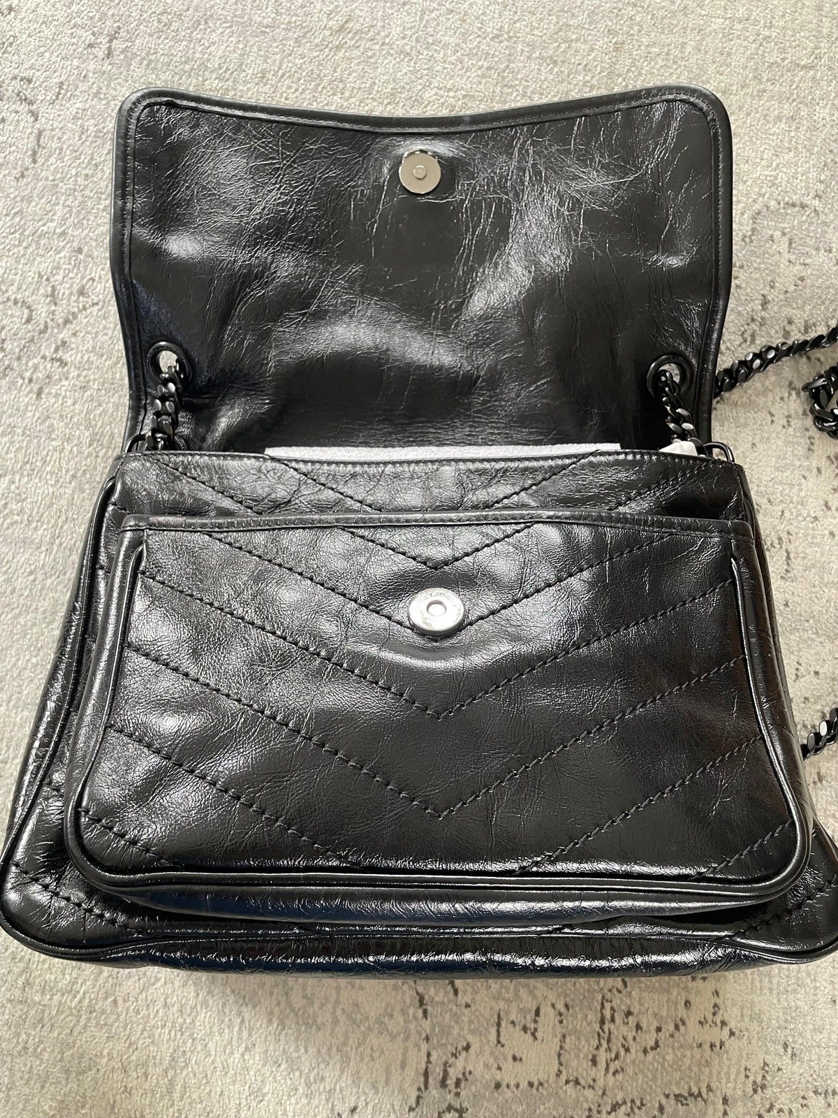 Preloved Saint Laurent Niki Shoulder Bag, Medium