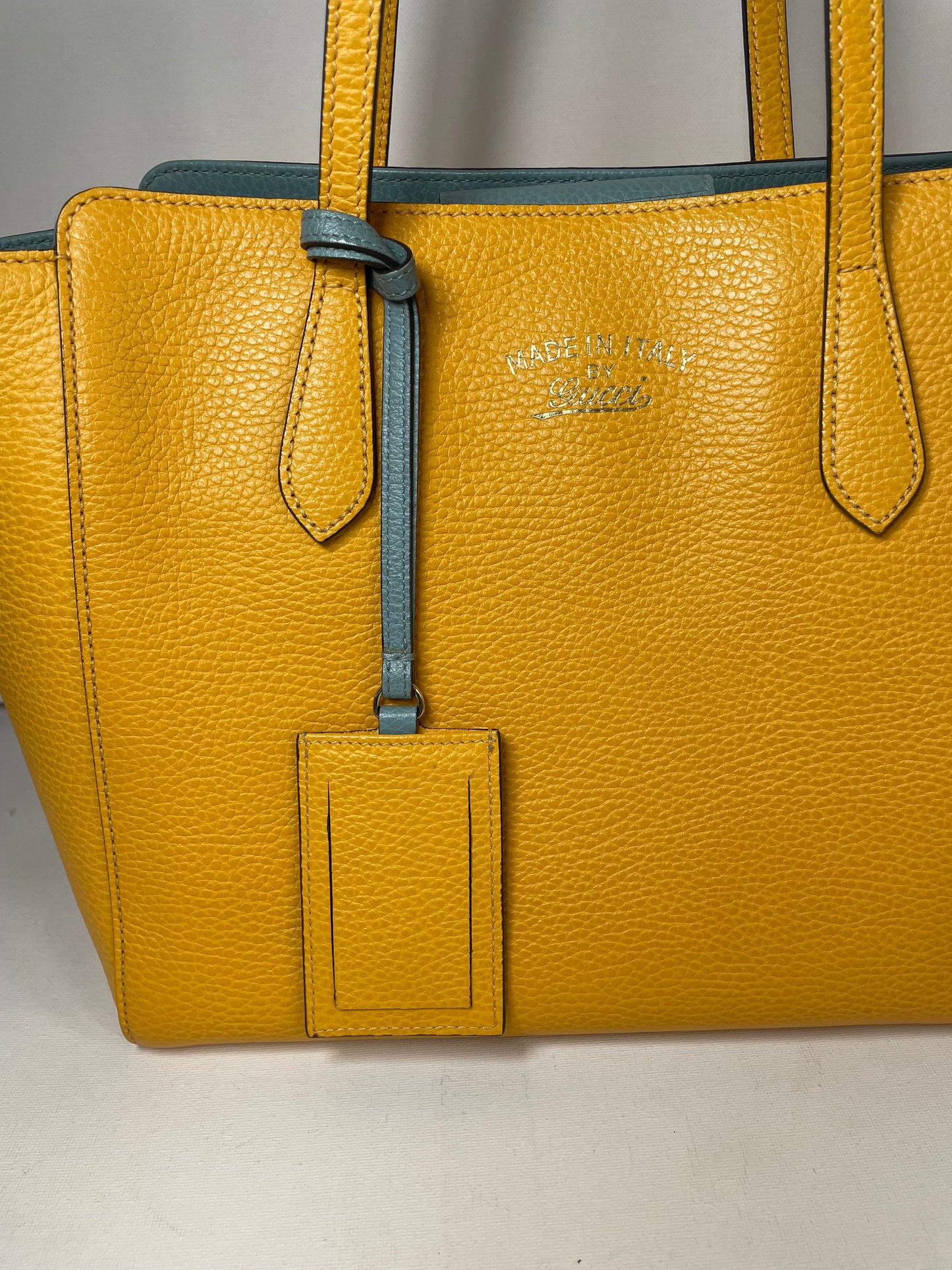 Preloved Gucci Swing Tote Bag, Small