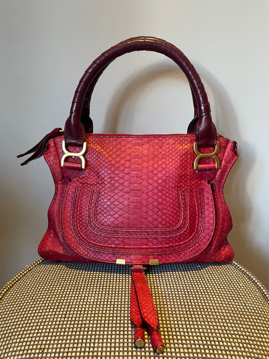 Preloved Chloe Marcie Satchel, Medium