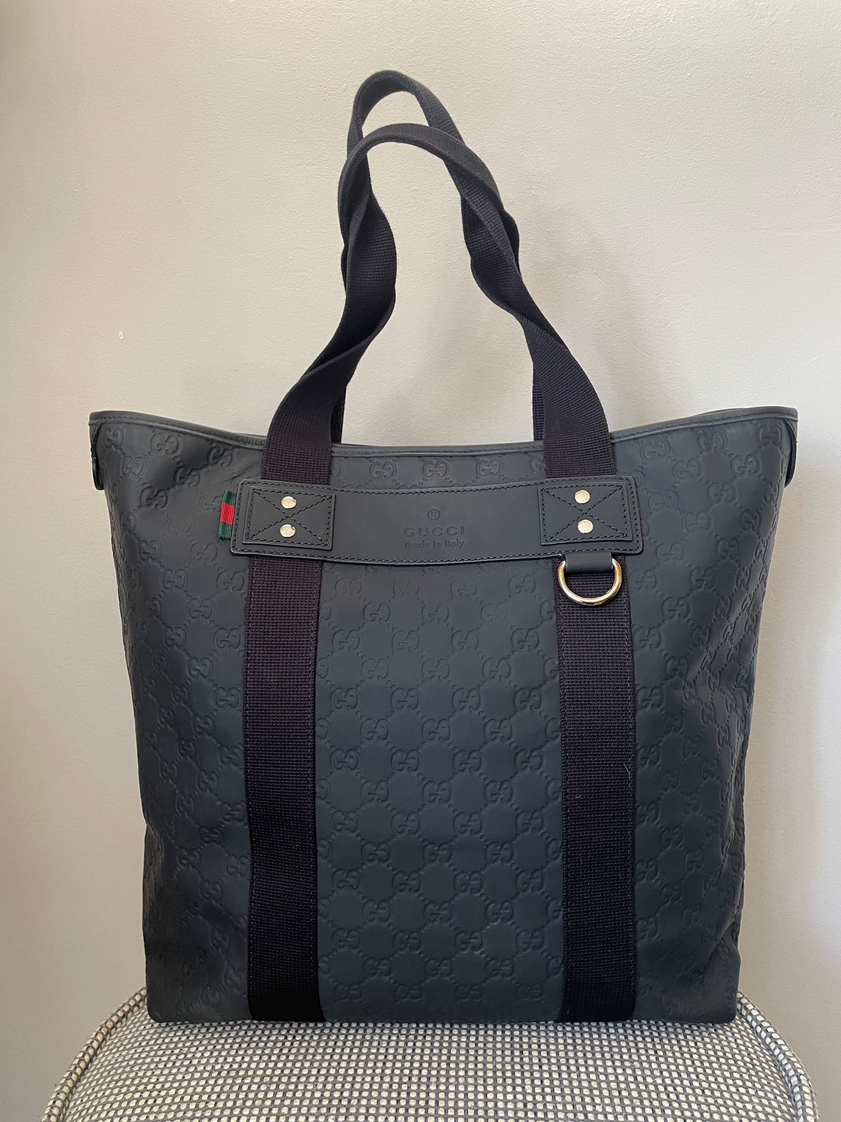 Preloved Gucci Guccissima Shoulder Tote Bag