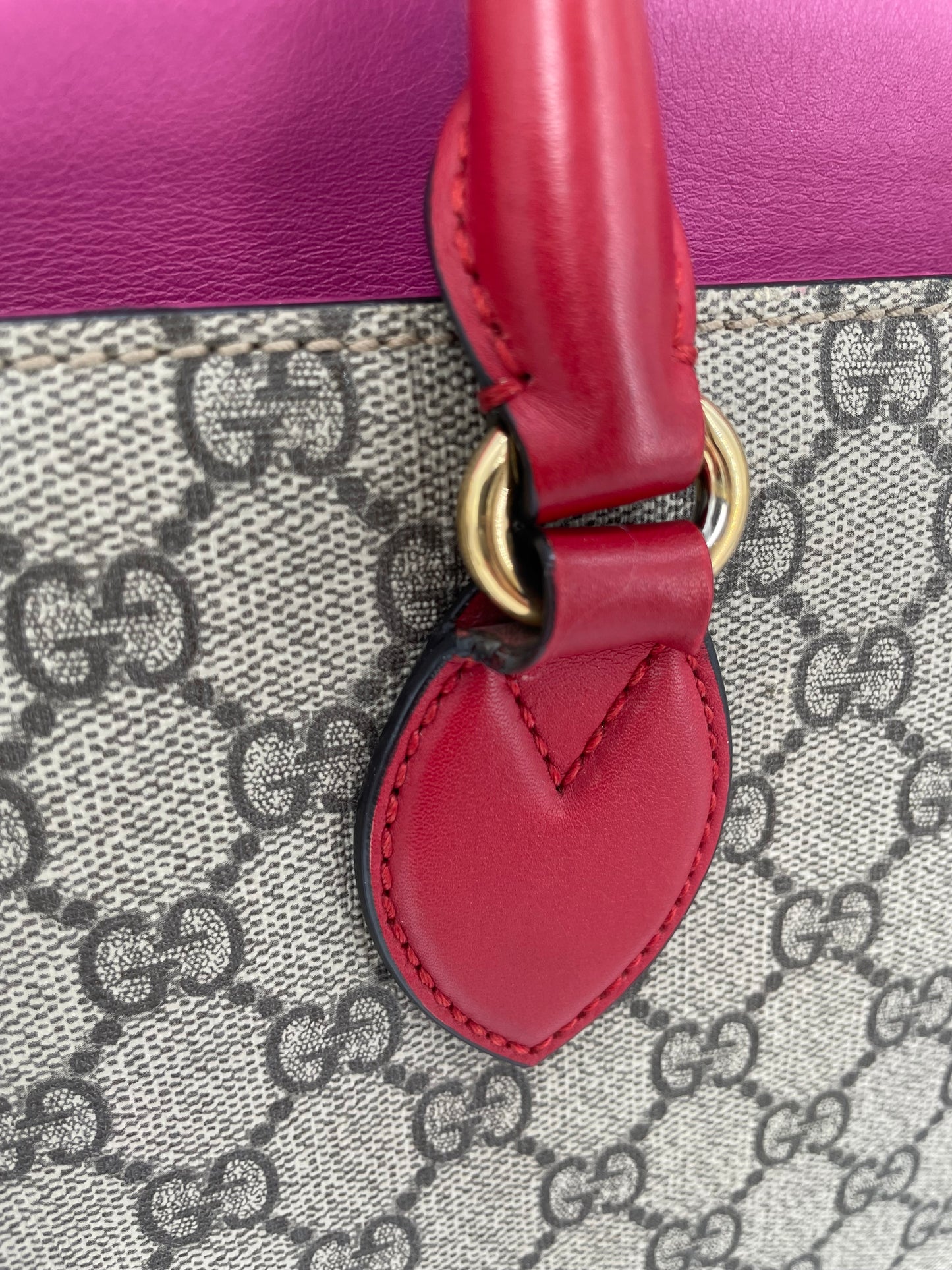 Preloved Gucci Supreme Monogram Tote Bag