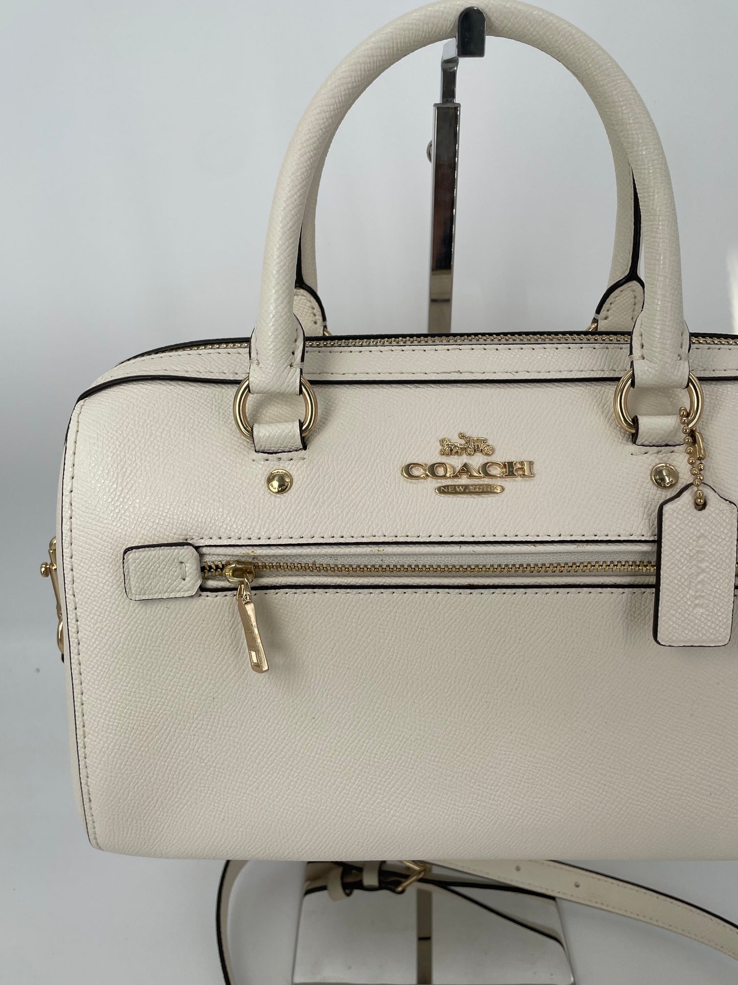 Preloved Coach Rowan Two Way Bowling Bag
