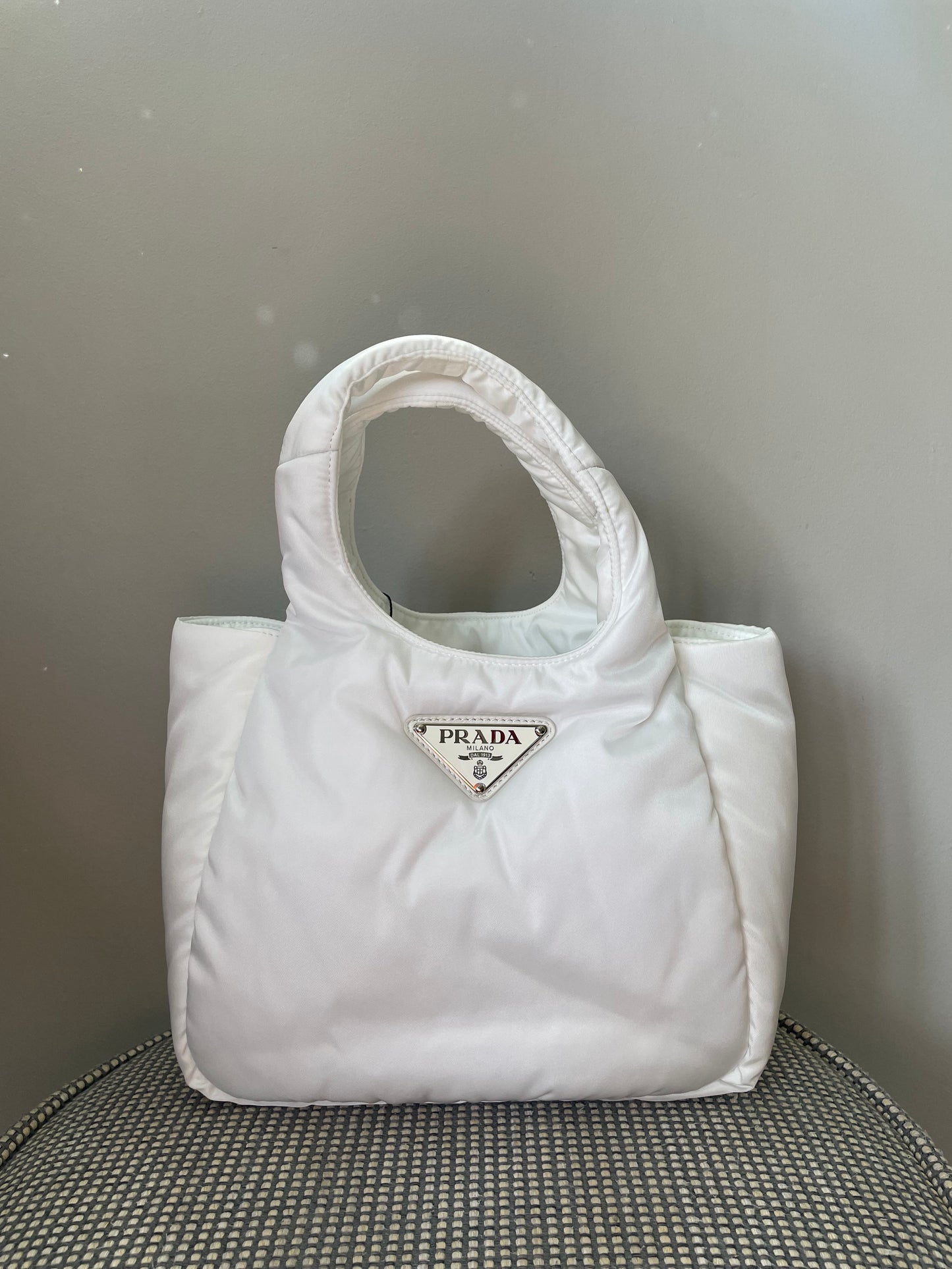 Preloved Prada Re-Issue Padded Tote Bag, Small