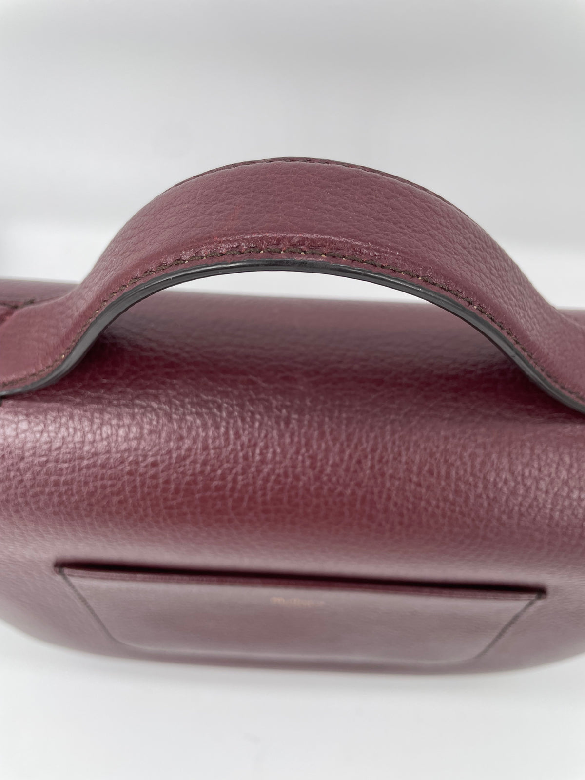 Preloved Mulberry Tenby Satchel Bag, Large